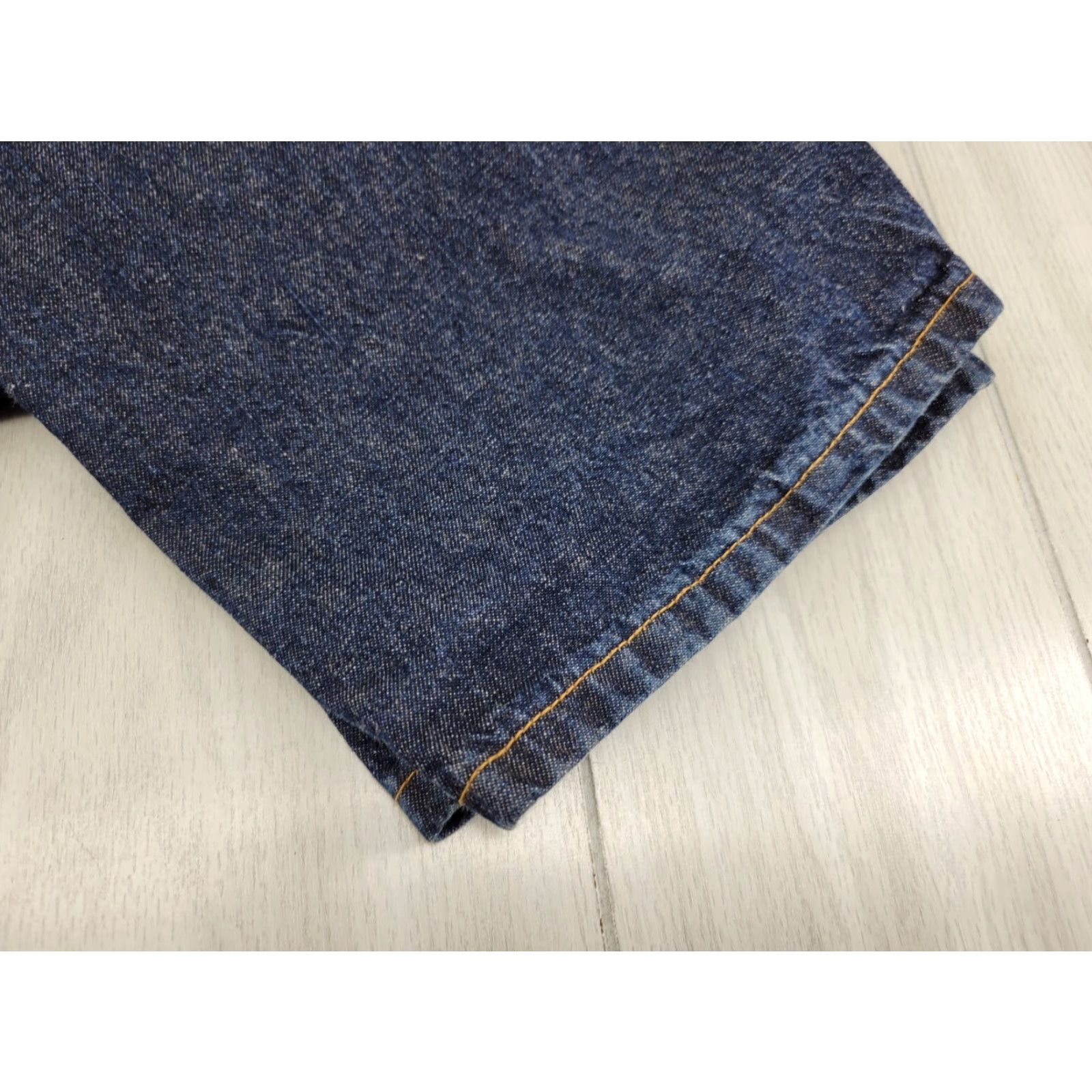 Levi's Levi's 505 Jeans Denim Blue Dark Wash Straight Leg 38 x 30 Mens Regular XS? Size US 38 / EU 54 - 6 Thumbnail
