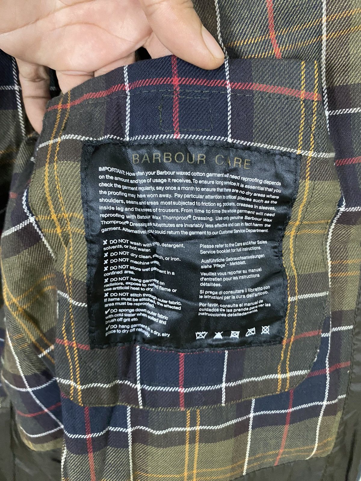 Barbour × Designer × Margaret Howell Barbour for mangaret howell parka black wax jacket Size US M / EU 48-50 / 2 - 6 Thumbnail
