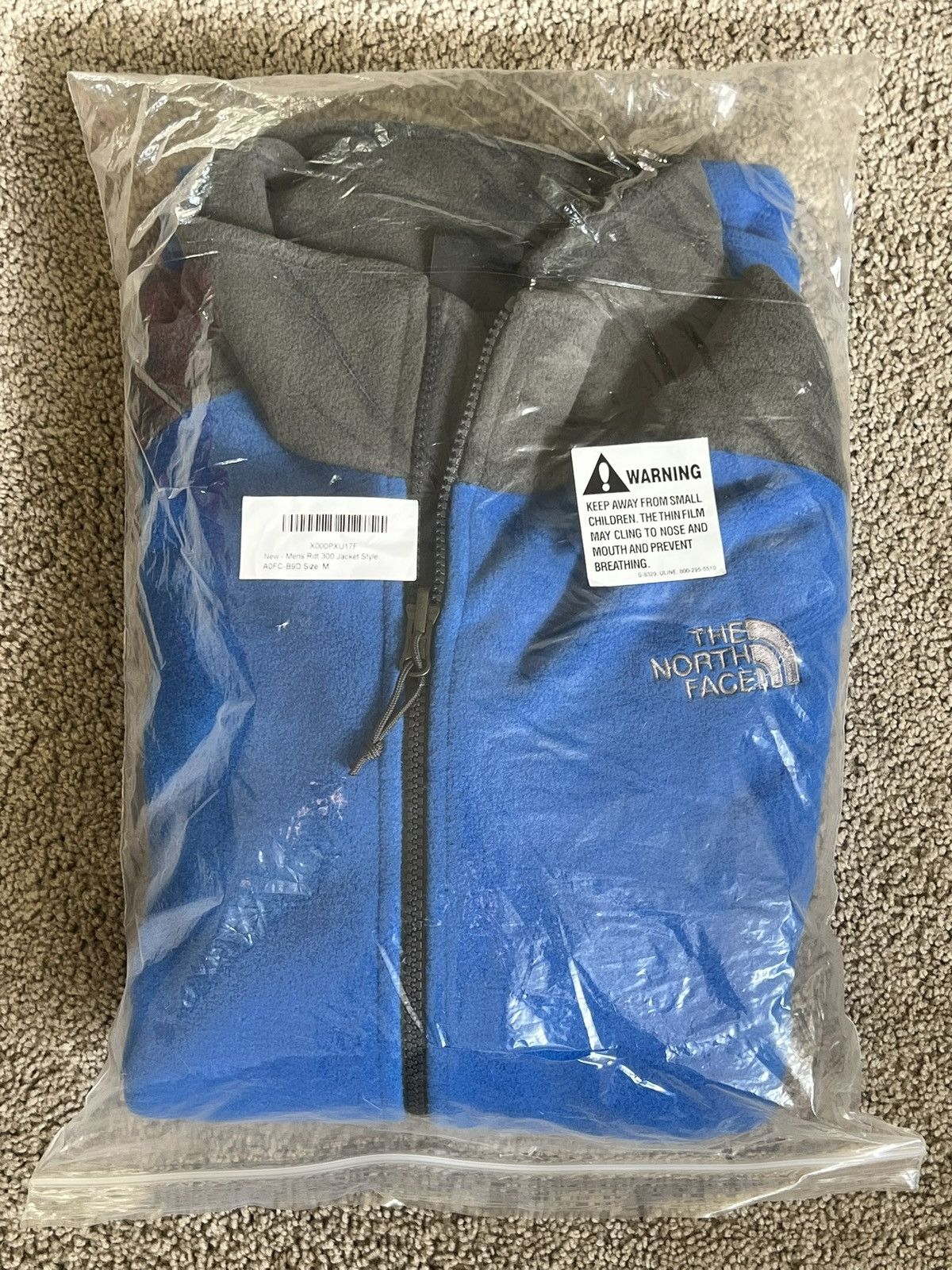 The North Face The North Face RDT 300 Fleece—Nautical Blue/Asphalt Gray Size US M / EU 48-50 / 2 - 8 Thumbnail