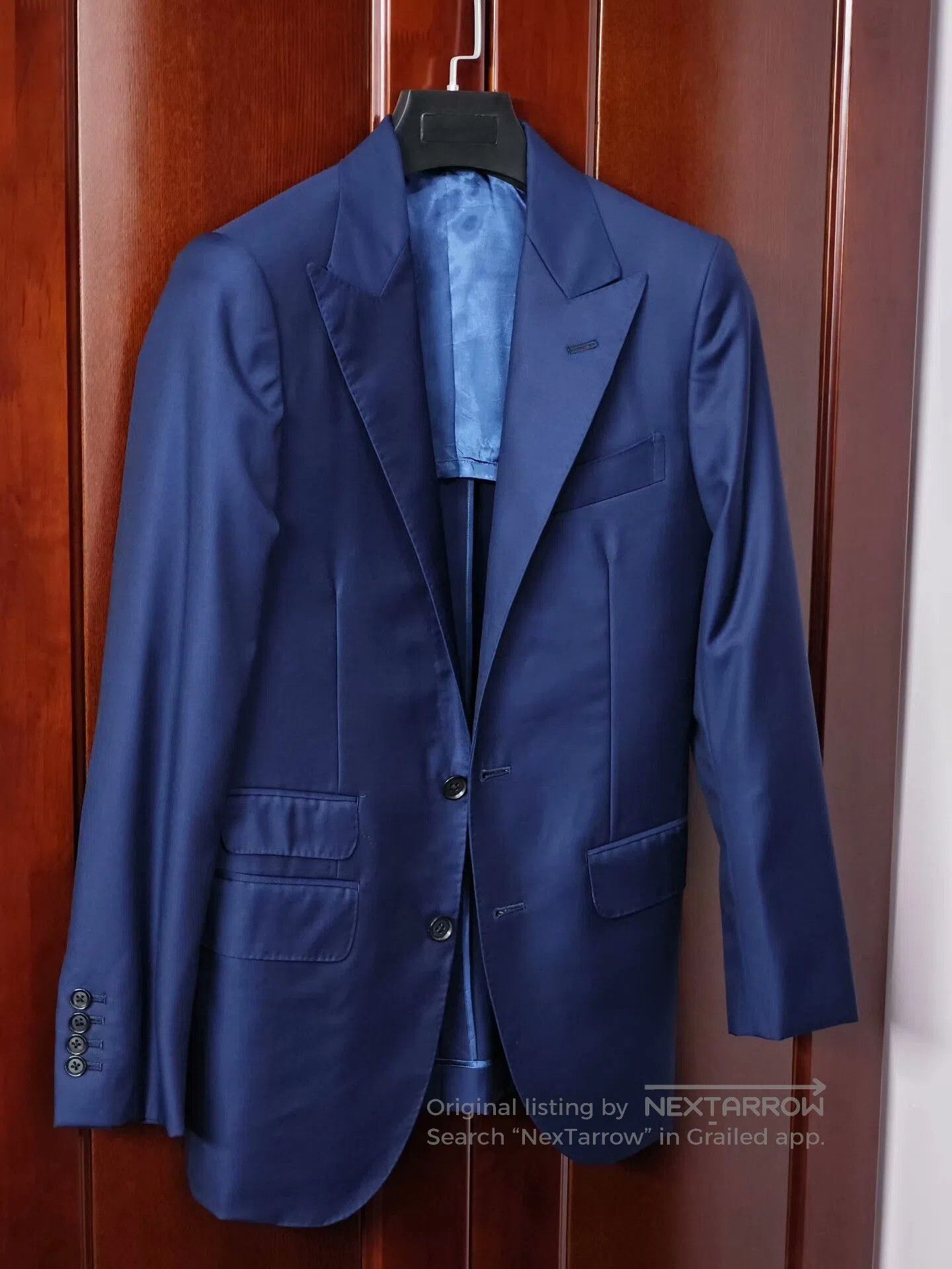 Japanese Brand Custom Italian Wool-Linen Blend Suit. Size US XS / EU 42 / 0 - 2 Thumbnail