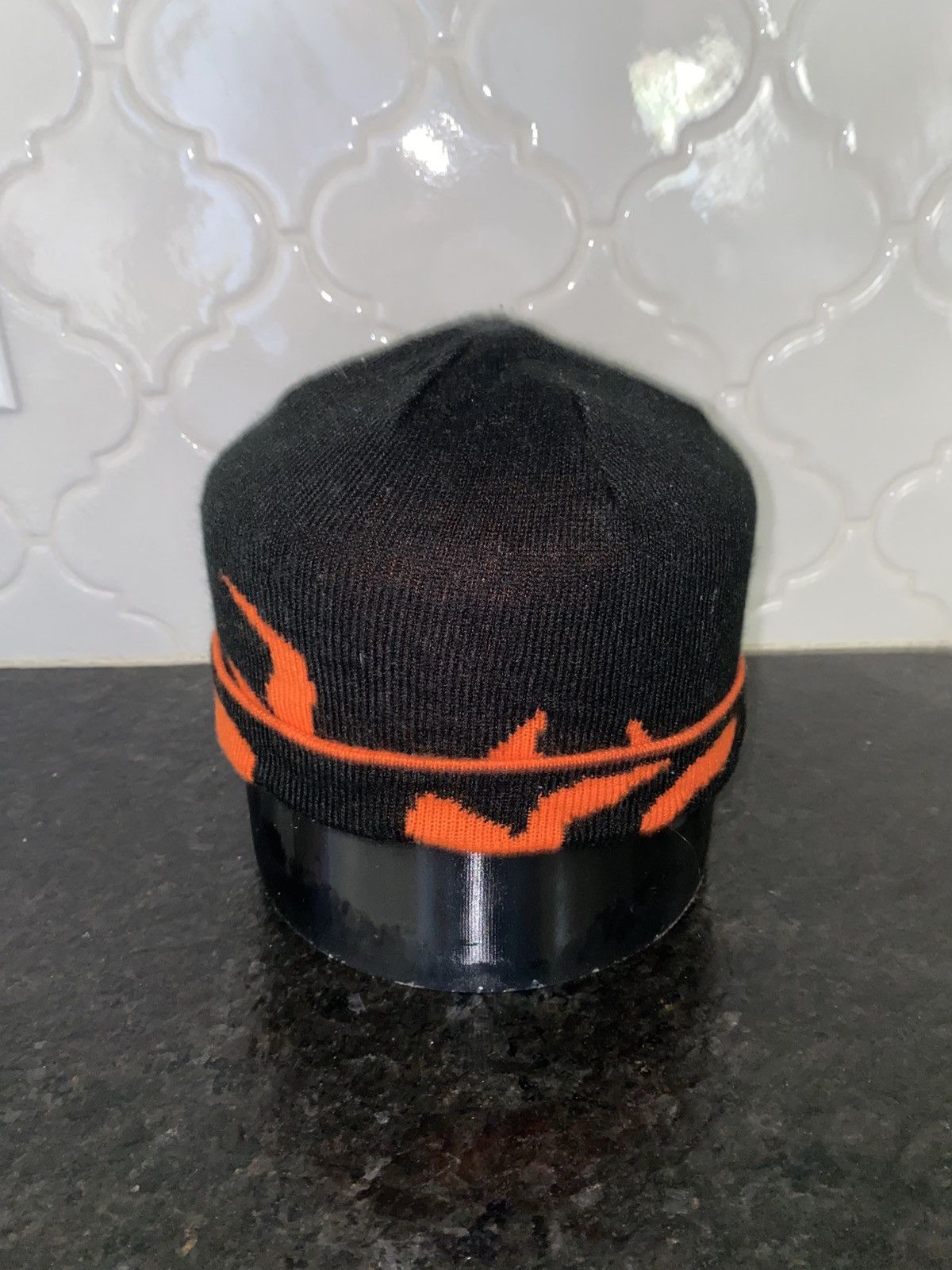 Other Vintage 90s flames knit beanies Size ONE SIZE - 2 Thumbnail