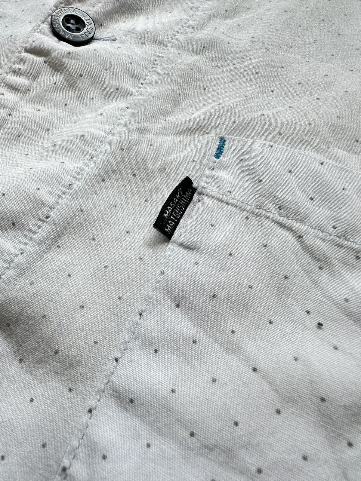 Masaki Matsushima 2000s Masaki Matsushima open collar shirt Size US L / EU 52-54 / 3 - 7 Thumbnail