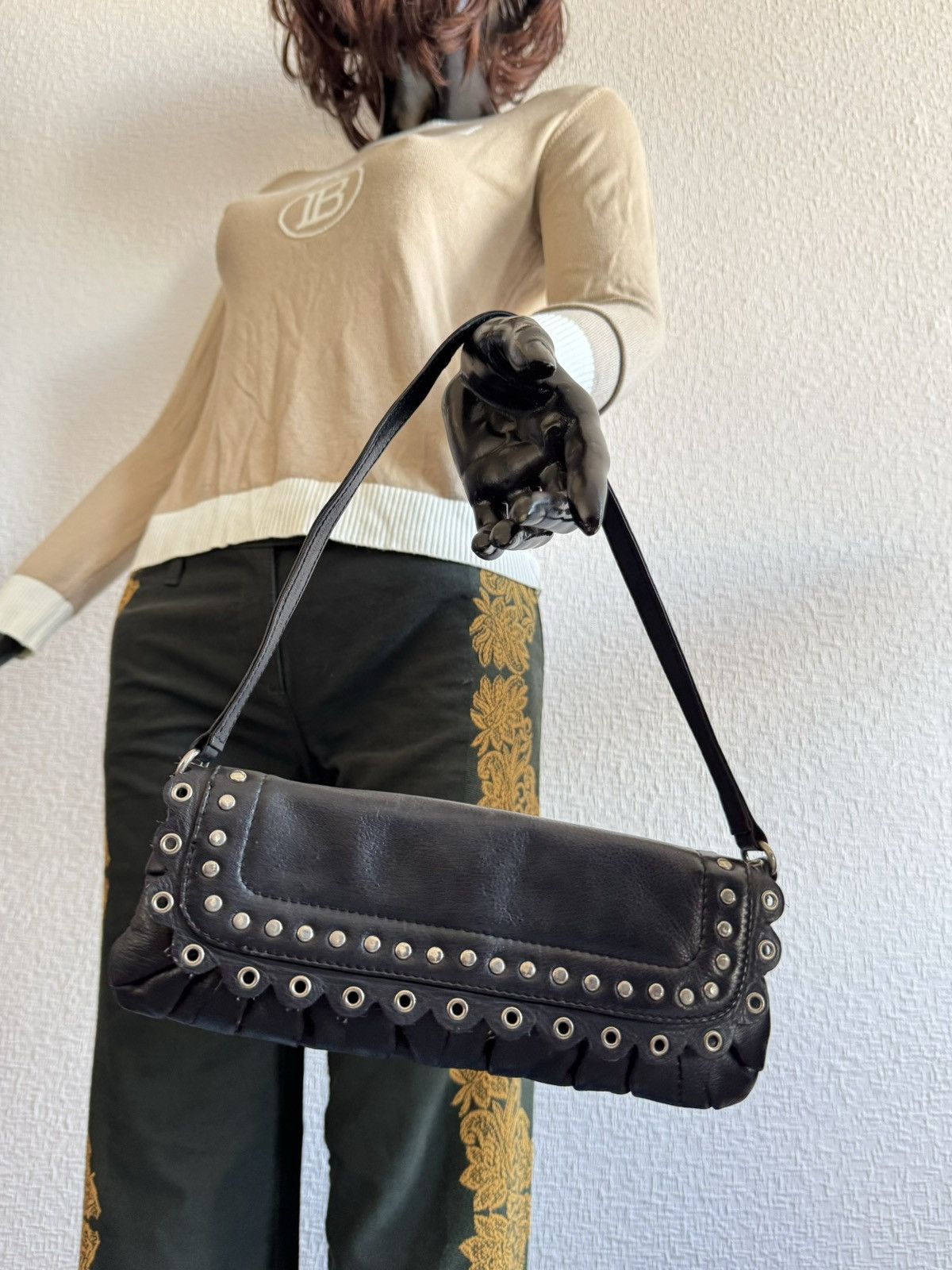 Other Avantgarde leather Y2K mini bag Size ONE SIZE - 2 Thumbnail