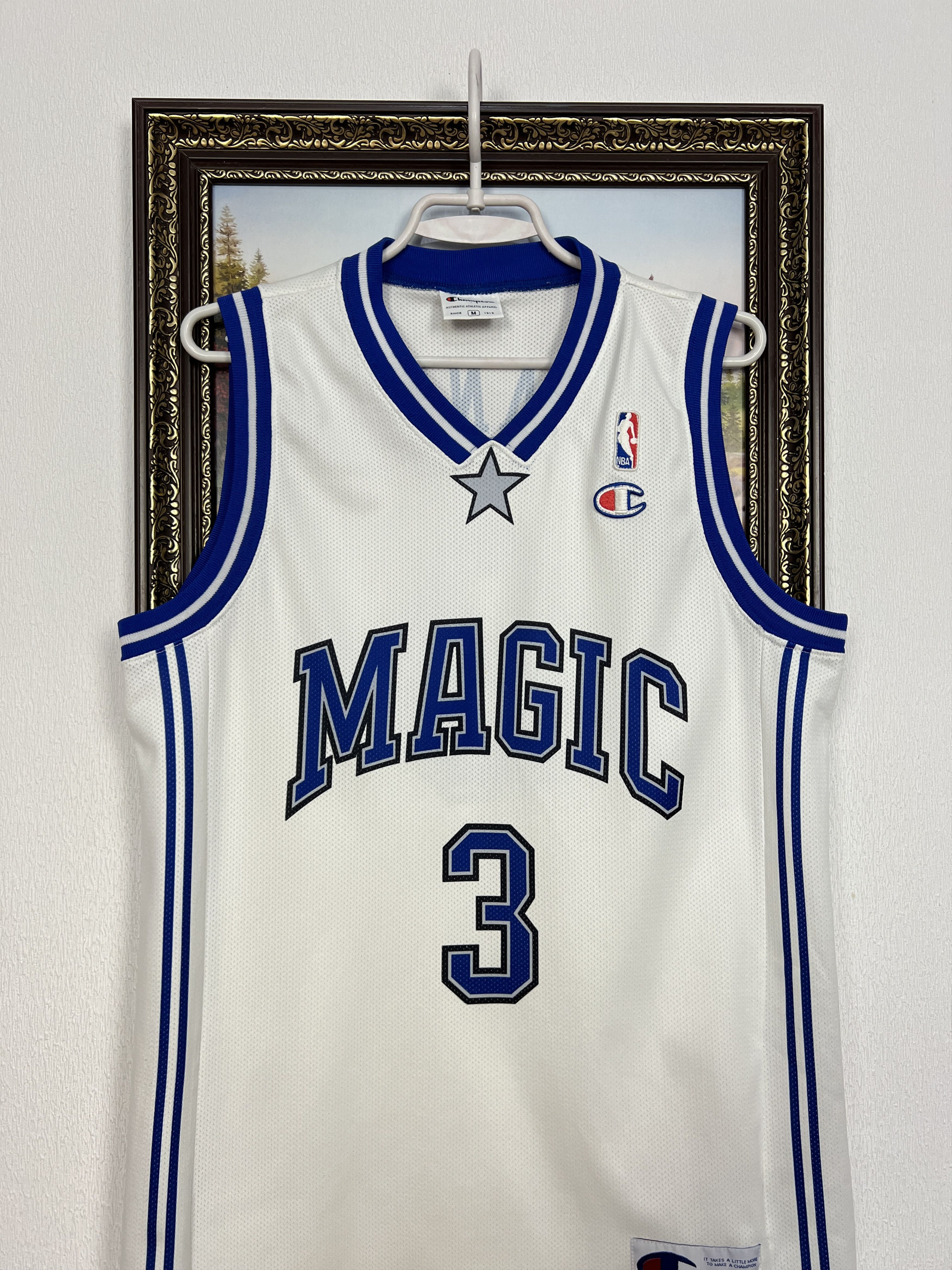 Champion Vintage 90's Orlando Magic Francis NBA Jersey Trikot Size US M / EU 48-50 / 2 - 2 Thumbnail