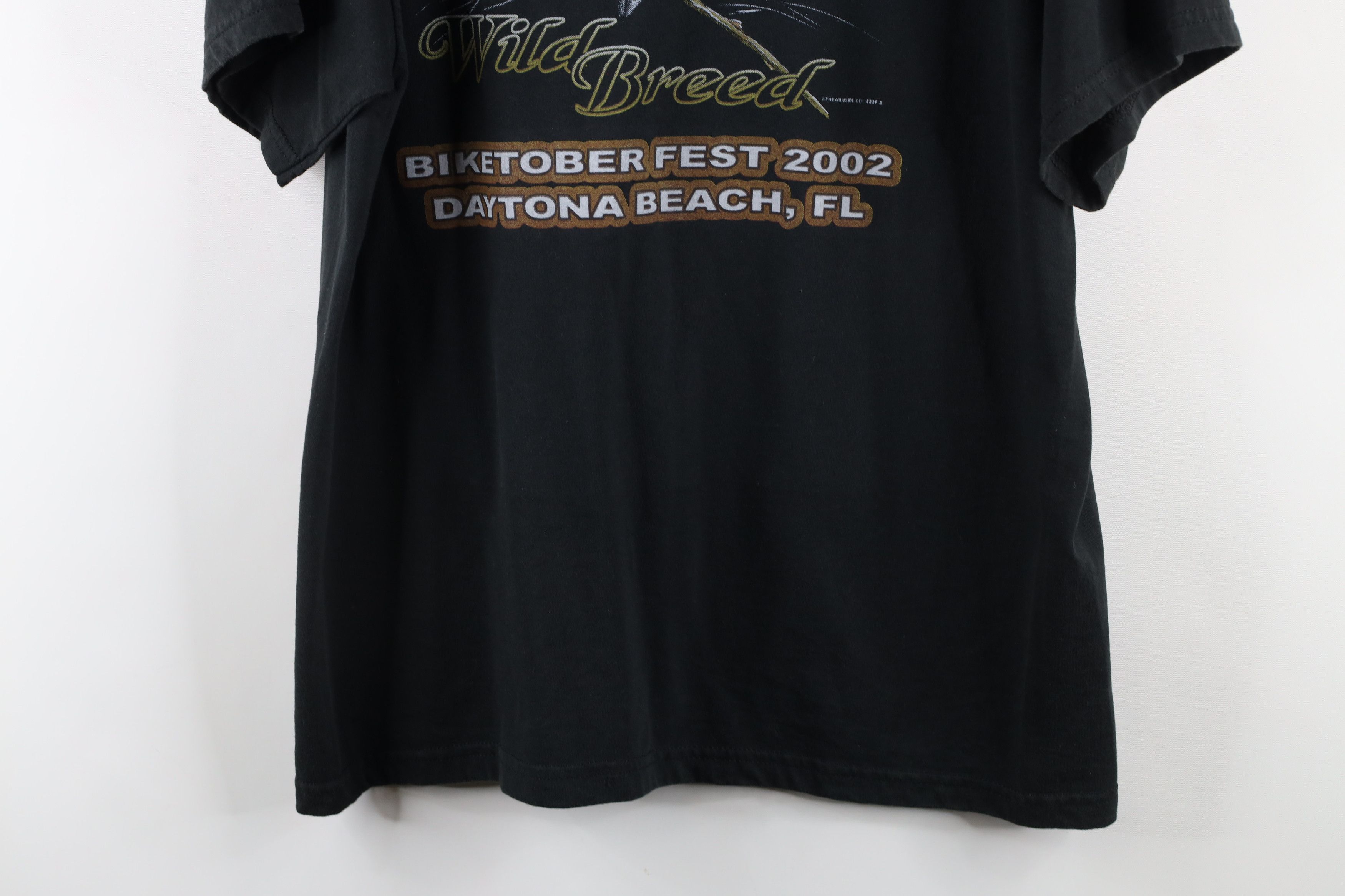 Vintage Vintage 90s Streetwear Blank Heavyweight T-Shirt Black Size US L / EU 52-54 / 3 - 11 Thumbnail