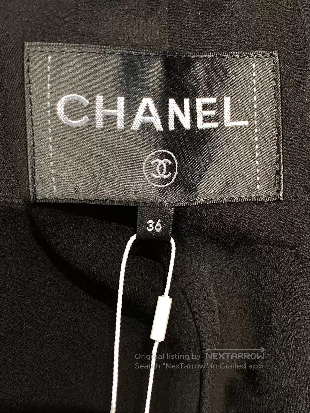 Chanel Chanel 2022 Black Stand-Collar Coat. Size US M / EU 48-50 / 2 - 4 Thumbnail