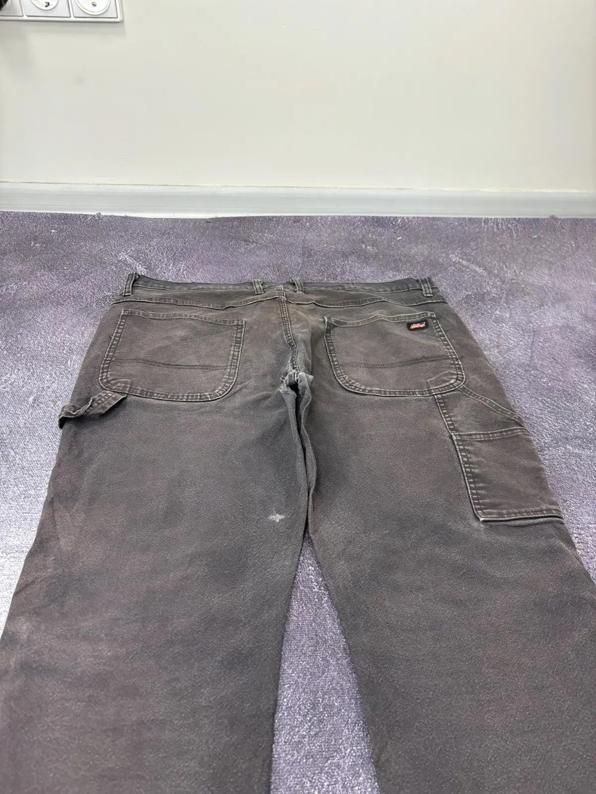 Dickies × Vintage Vintage Dickies American Faded Rusted Black Hype Baggy Pants Size US 38 / EU 54 - 4 Thumbnail