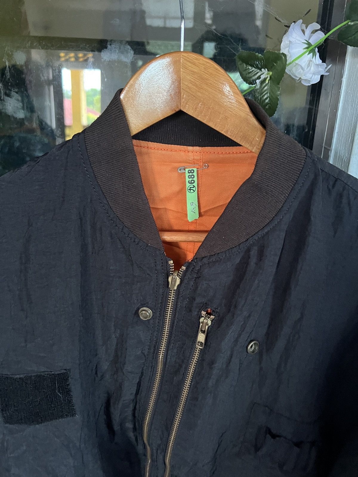 Issey Miyake × Japanese Brand SABUROKU MEN’S Bomber Jacket Size US L / EU 52-54 / 3 - 7 Thumbnail