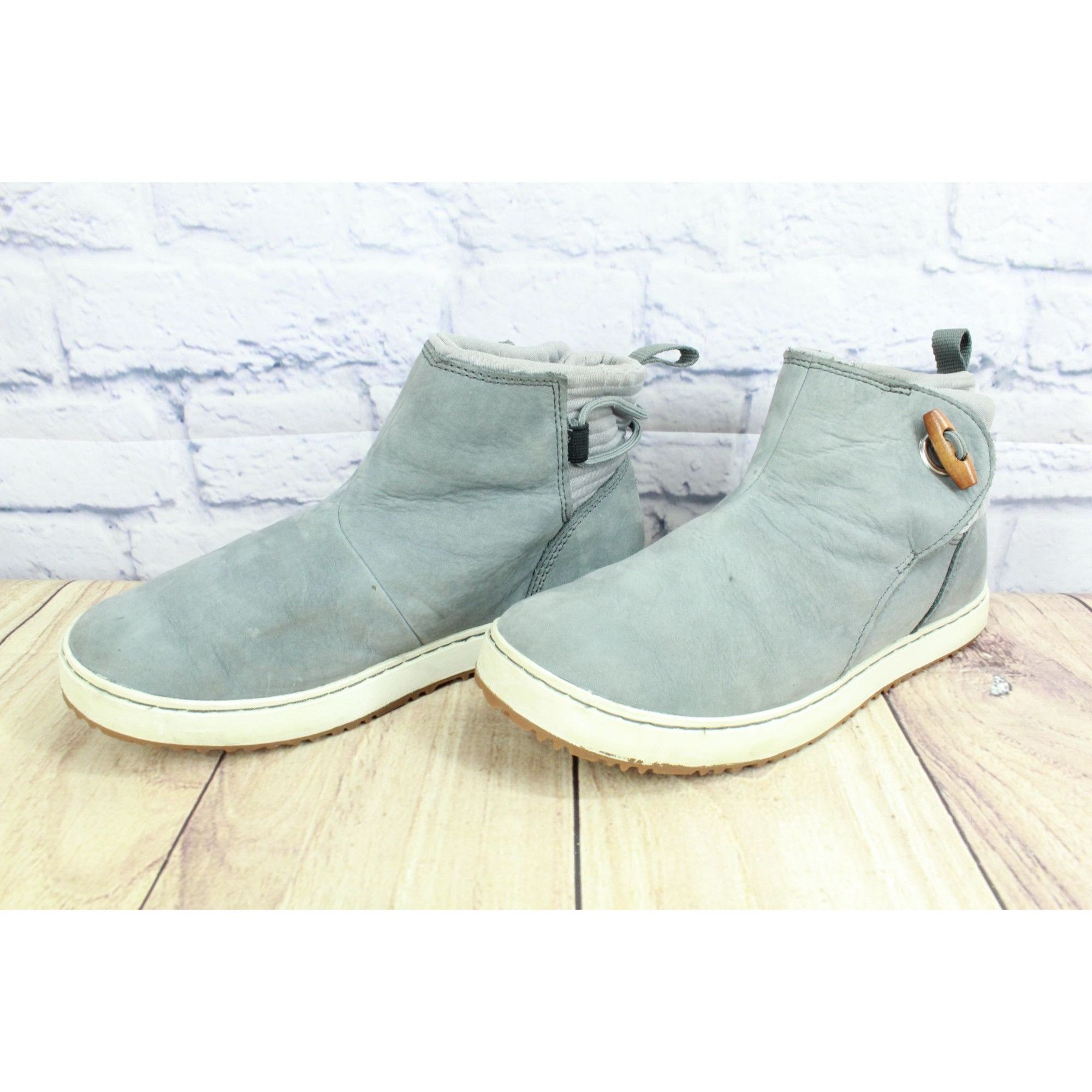 L.L. Bean LL Bean Gray Suede Mountainside Toggle Boots Size US 7.5 / IT 37.5 - 3 Thumbnail