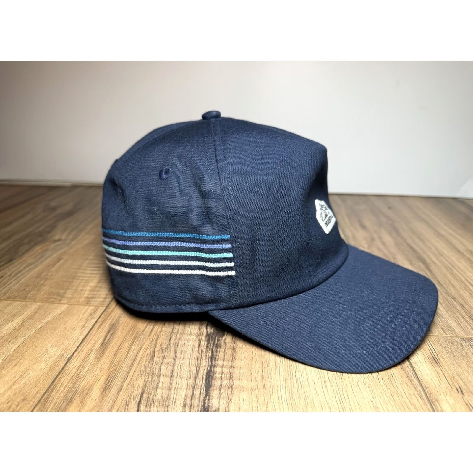 Patagonia VINTAGE Patagonia Snapback Hat One Size Men Blue Ridge Stripe Funfarer Cap Trucker Hat Casual Cap Size ONE SIZE - 4 Thumbnail