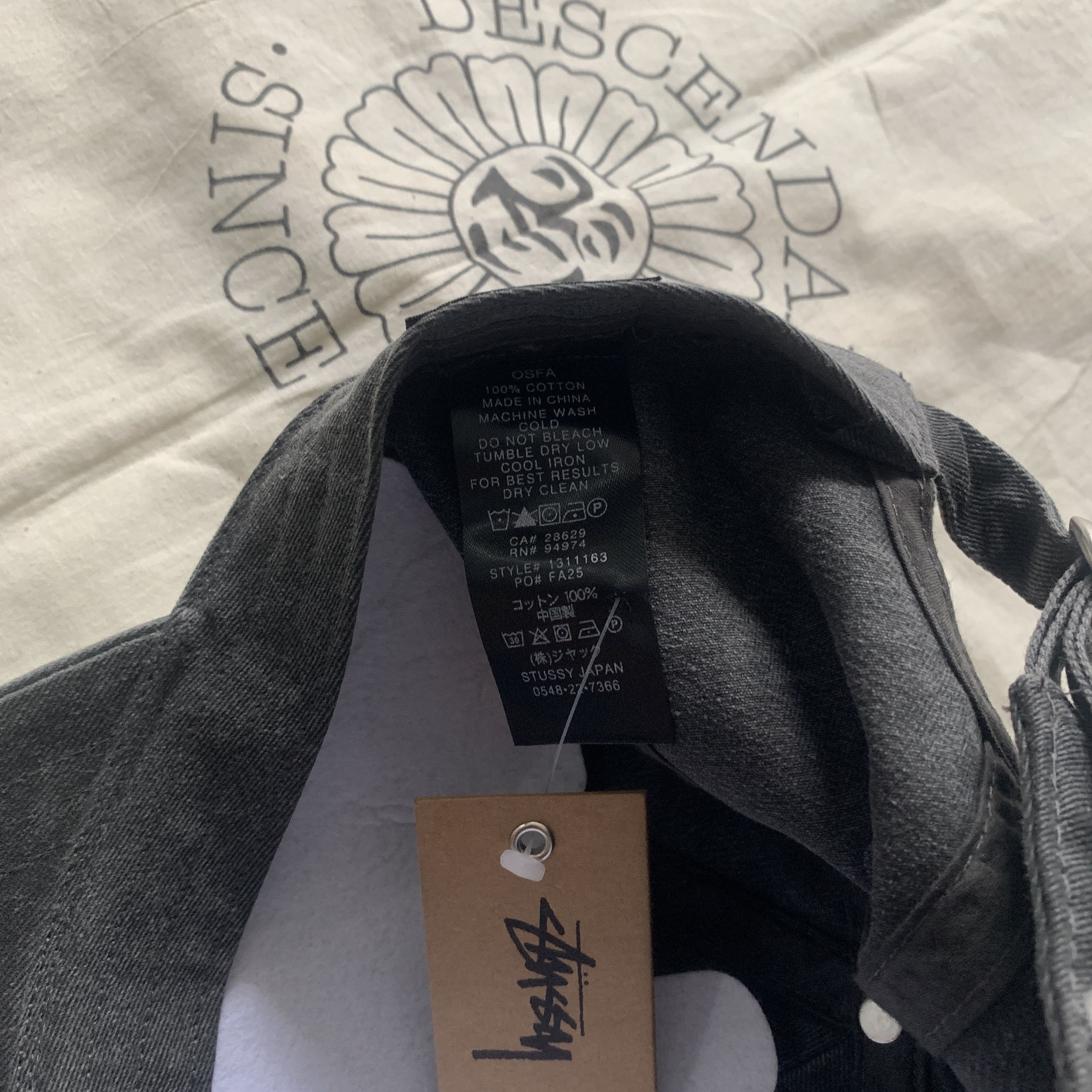 Stussy Stussy basic washed low pro cap Size ONE SIZE - 6 Thumbnail