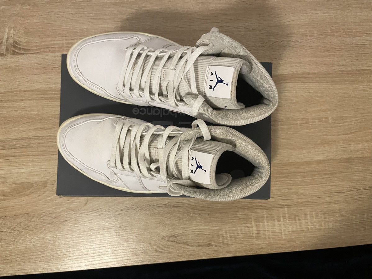 Jordan Brand Jordan 1 high- White- Size 12 Mens Size US 12 / EU 45 - 4 Thumbnail