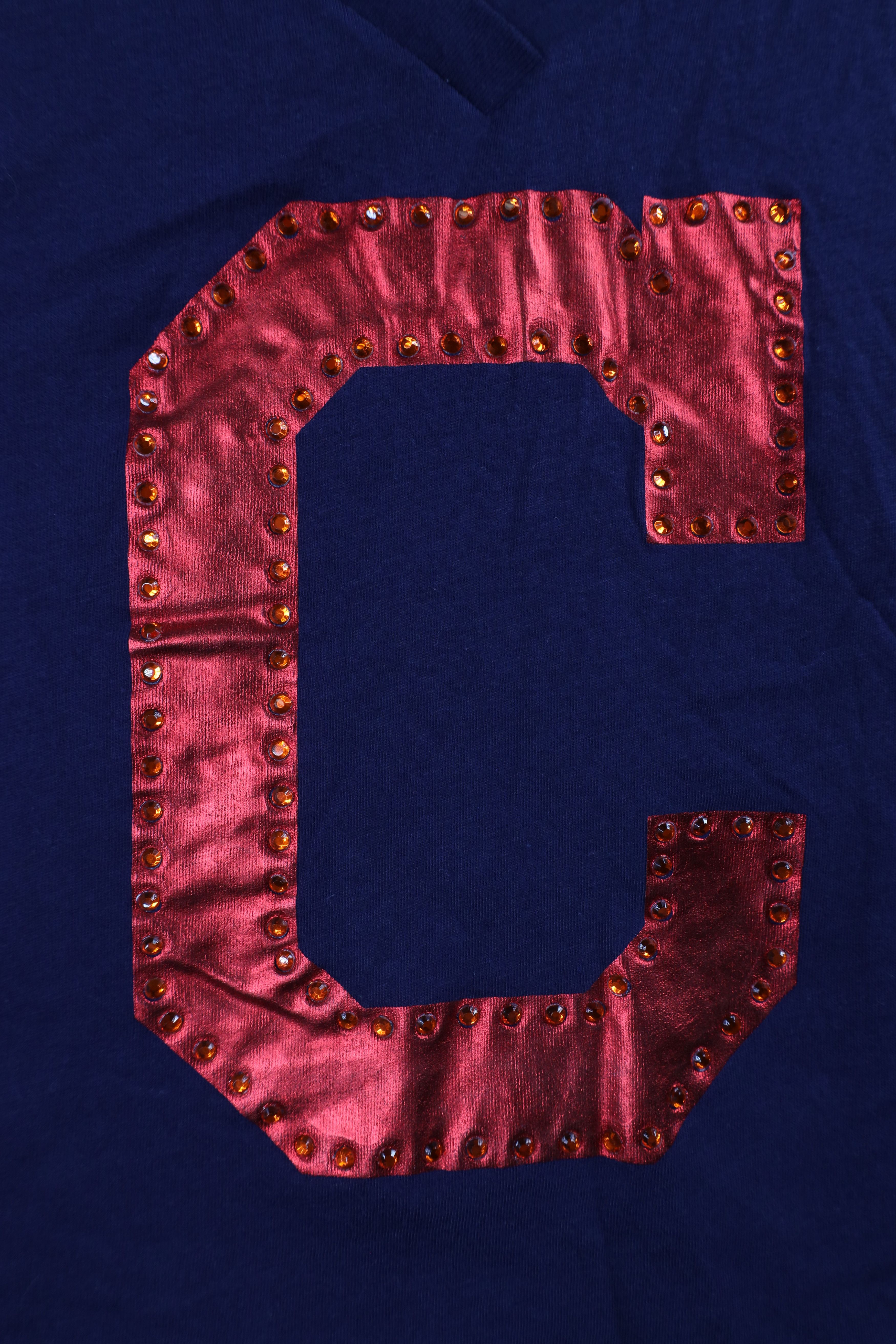 Pink × Vintage Pink Victorias Secret Cleveland Indians Baseball T-Shirt Size L / US 10 / IT 46 - 4 Thumbnail