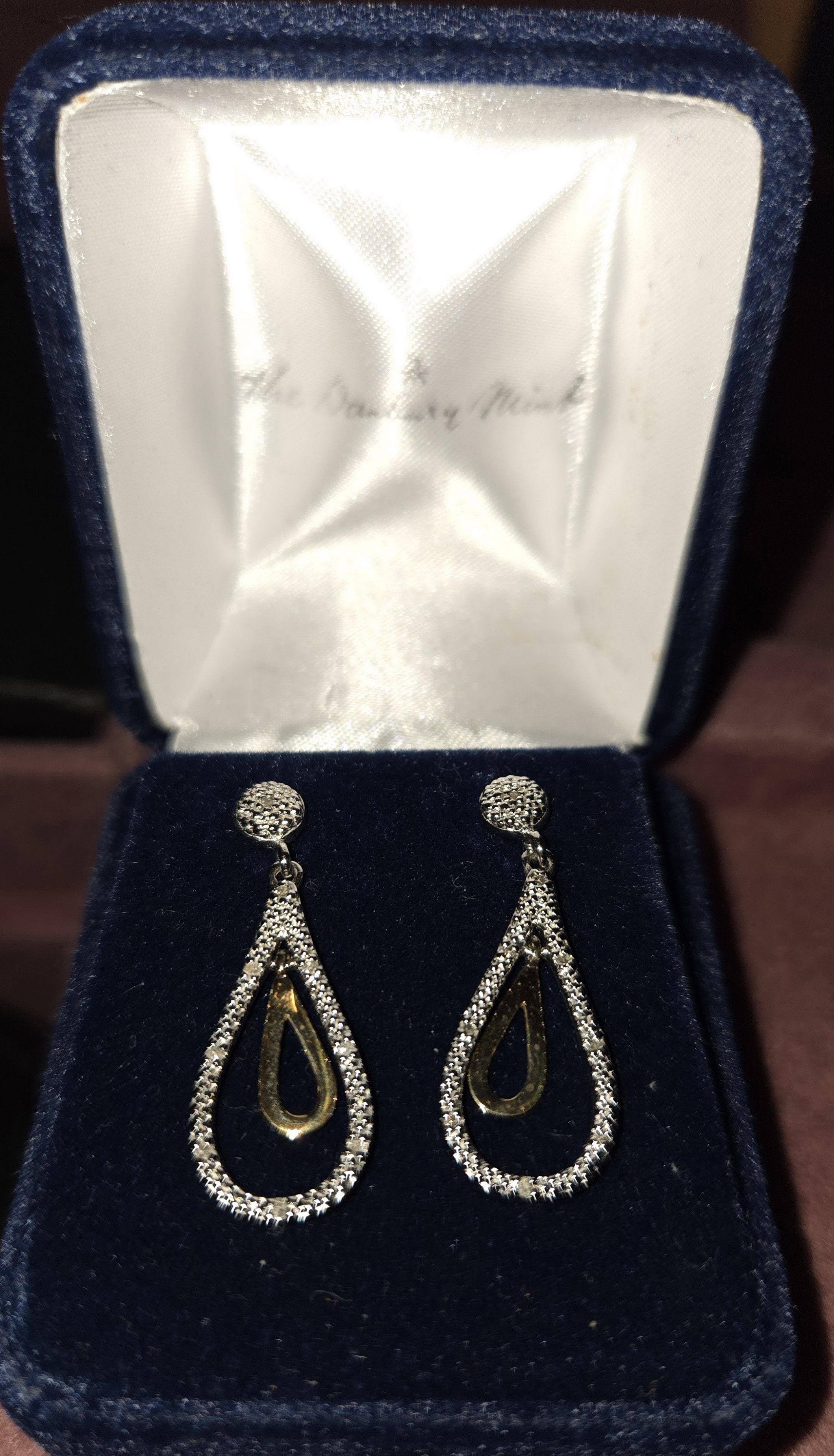 Other Danbury Mint "Joyful Tears Diamond Earring Size ONE SIZE - 2 Thumbnail