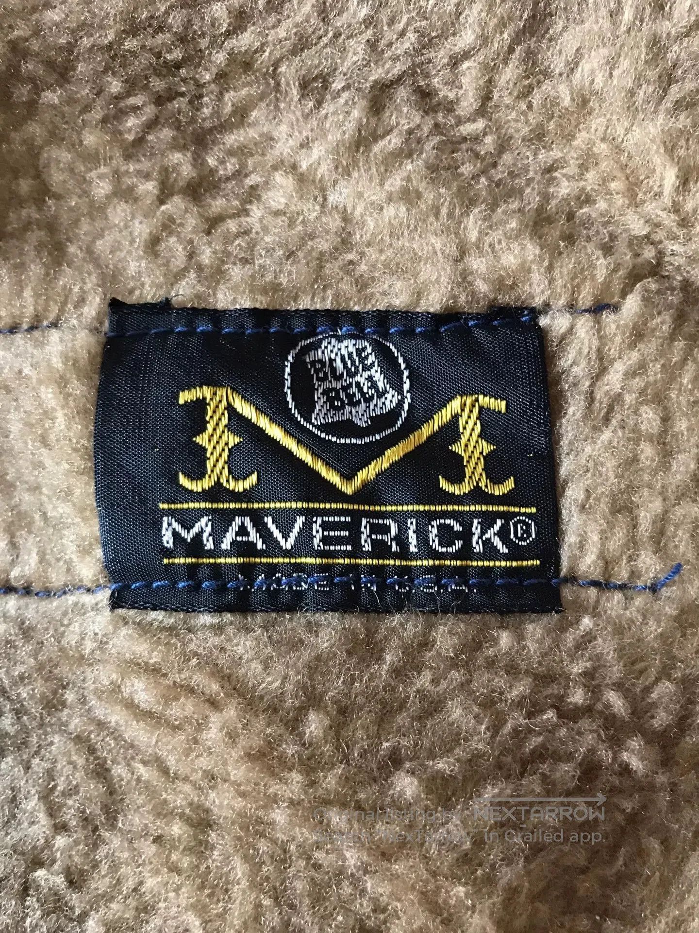 Wrangler 80s Blue Bell Maverick Sherpa Western Jacket. Size US S / EU 44-46 / 1 - 8 Thumbnail