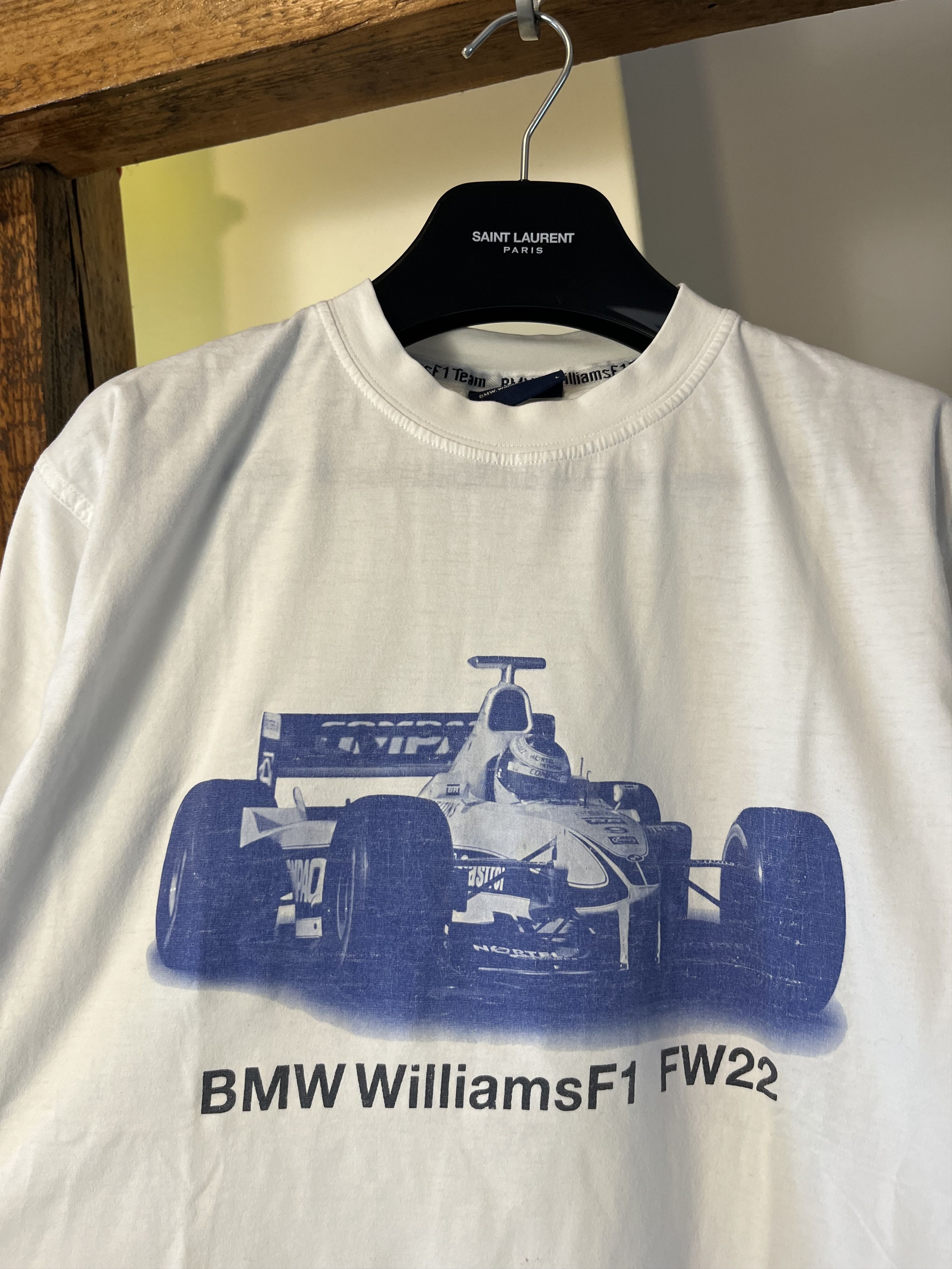 BMW Vintage 2000s BMW Williams F1 FW22 Motor Car Racing Nascar Size US L / EU 52-54 / 3 - 2 Thumbnail