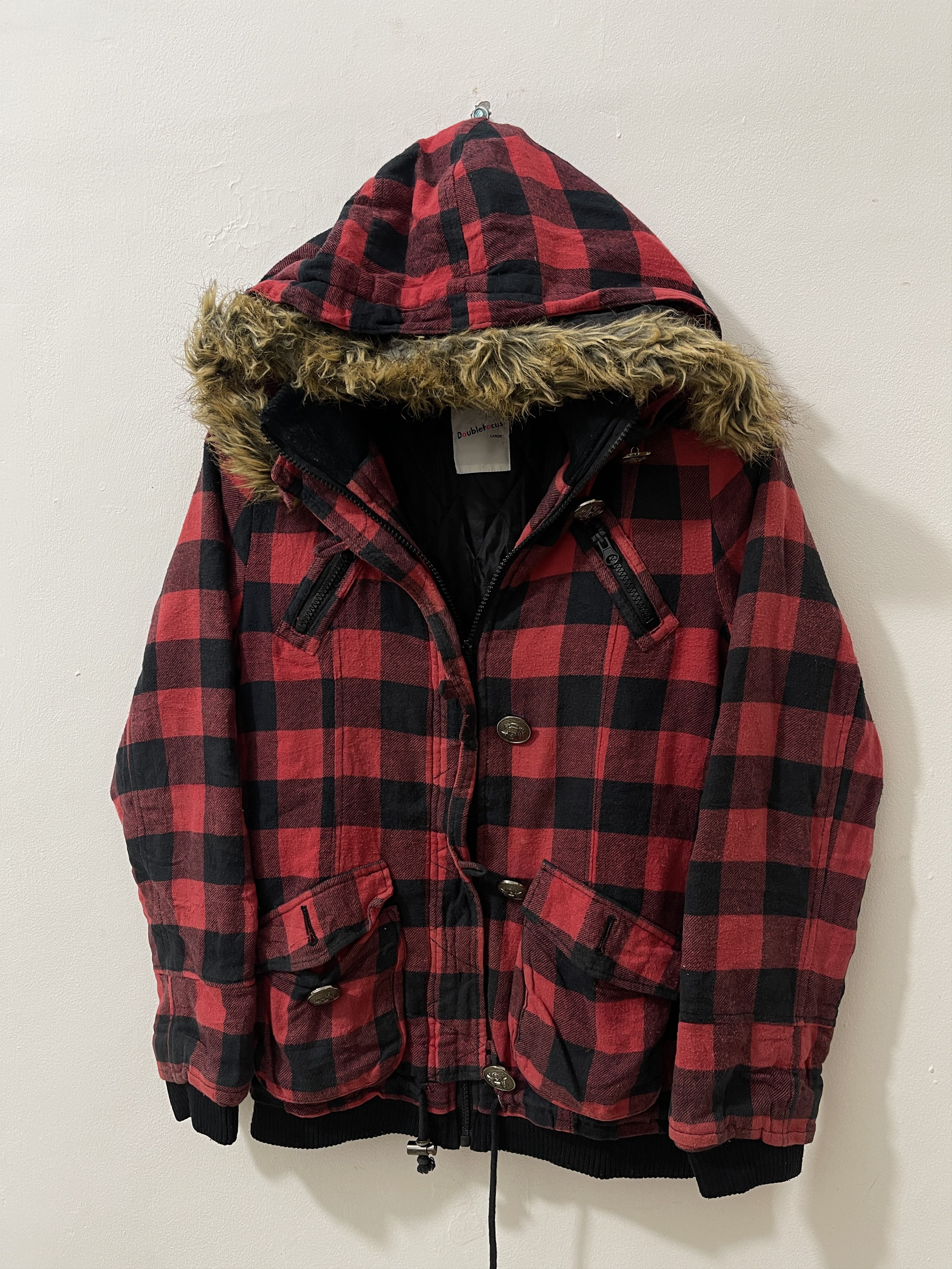Japanese Brand 2000s Double Focus Japan Archive Grunge Vkei Style Jacket Size US L / EU 52-54 / 3 - 2 Thumbnail
