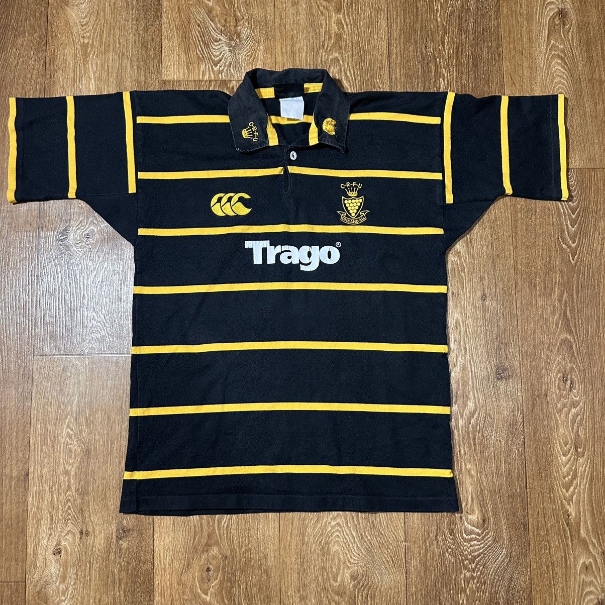 Canterbury of New Zealand 2002 2003 Cornwall Rugby Union Shirt Large Size US M / EU 48-50 / 2 - 1 Thumbnail