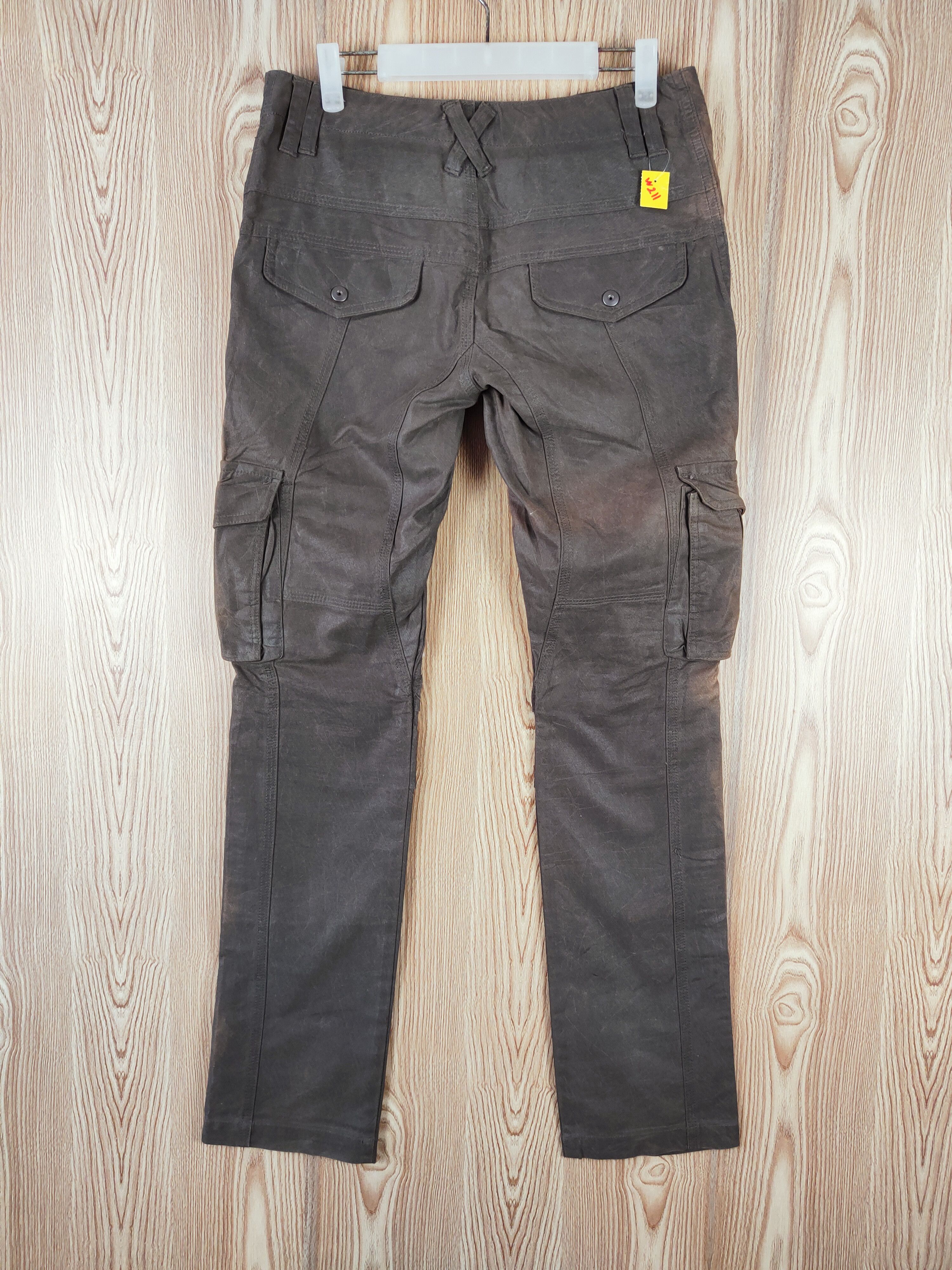 Schlussel D Schlussel Brown Multipocket Tactical Cargo Pants #W211 Size US 30 / EU 46 - 7 Thumbnail