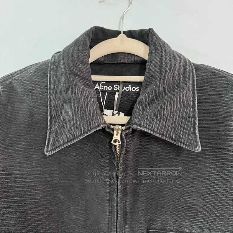 Acne Studios Acne Studios Black Distressed Denim Jacket Size US XXS / EU 40 - 5 Thumbnail