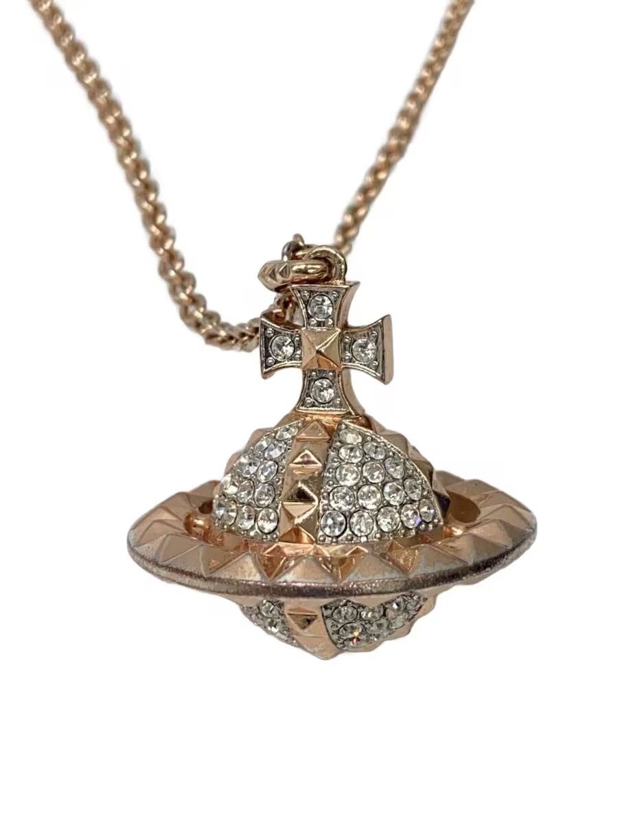 Studded Crystal Orb Necklace