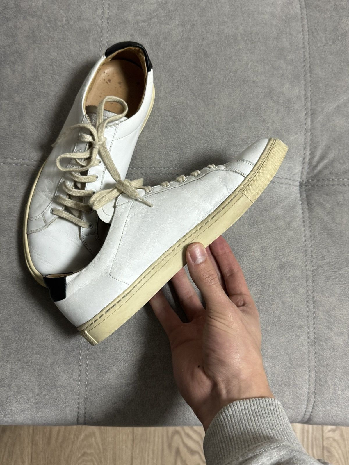 Common Projects Common Projects Retro Classic Size 38 Leather Sneakers Shoes Size US 7 / IT 37 - 9 Thumbnail
