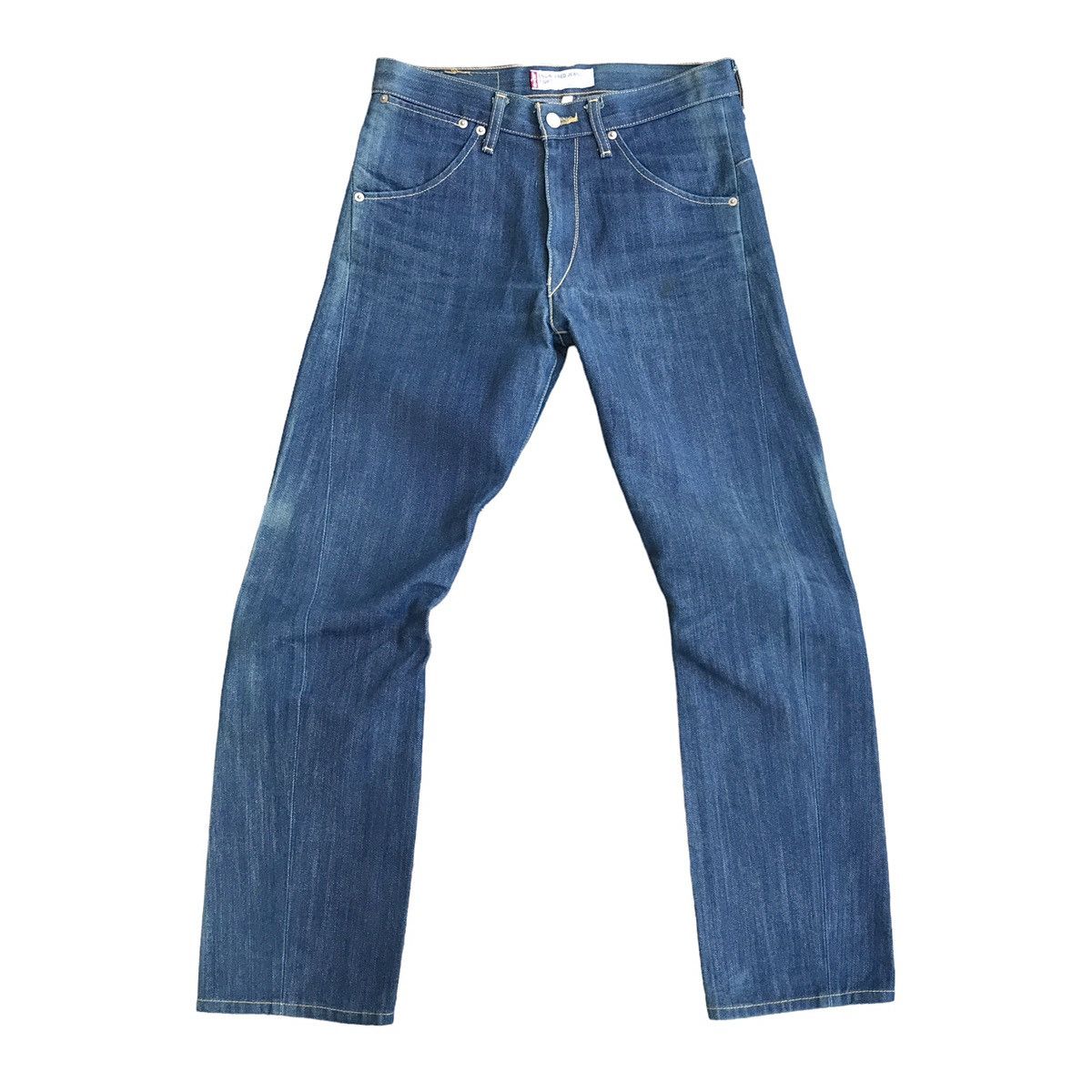 image of Levis x Levis Vintage Clothing Levi’S Strauss Engineered Jeans Tight Fit No Wash Denim in Blue (Siz