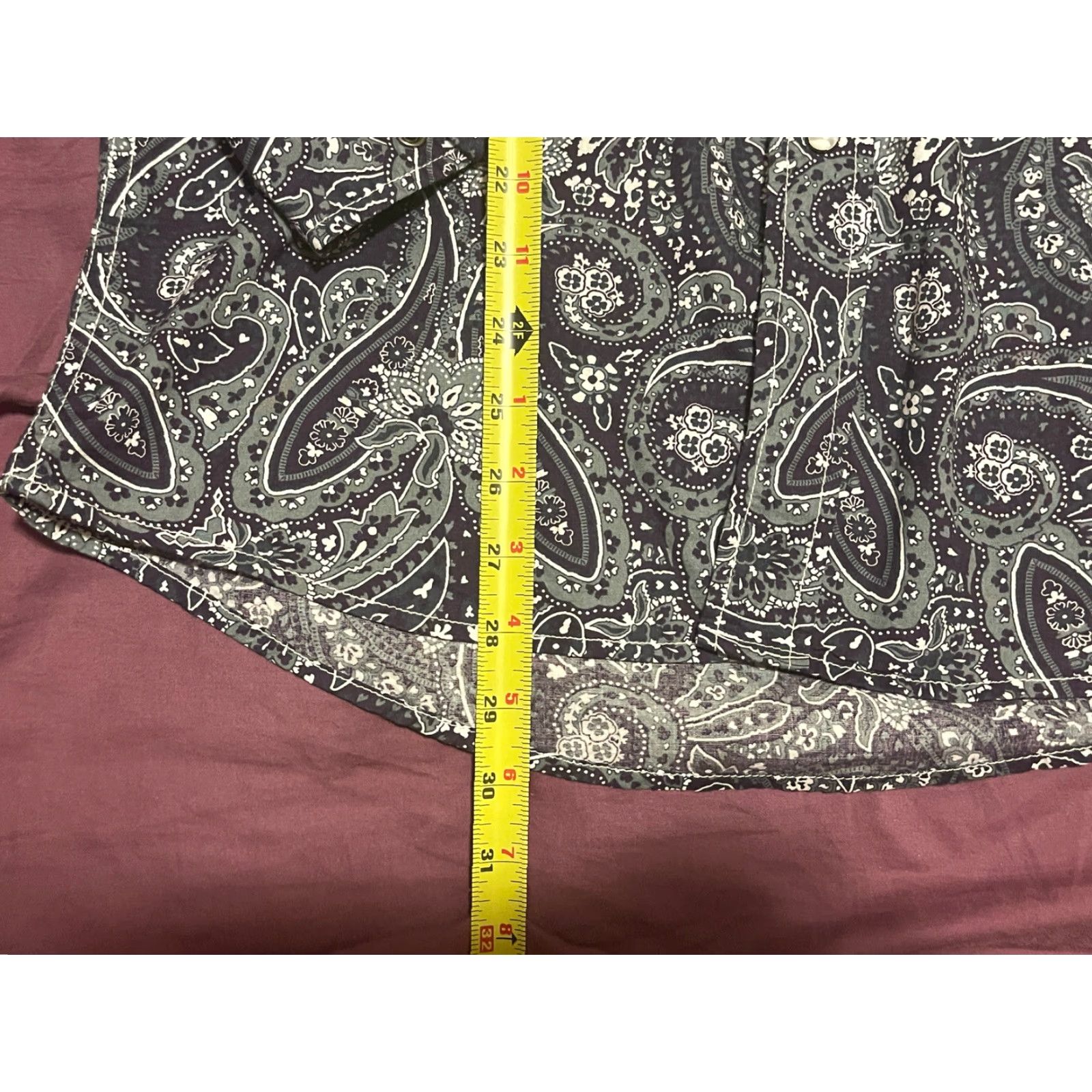 Vintage Cinch Shirt Men’s S Green Paisley Long Sleeve Pearl Snap Button Casual Western Cowboy Size US S / EU 44-46 / 1 - 2 Thumbnail
