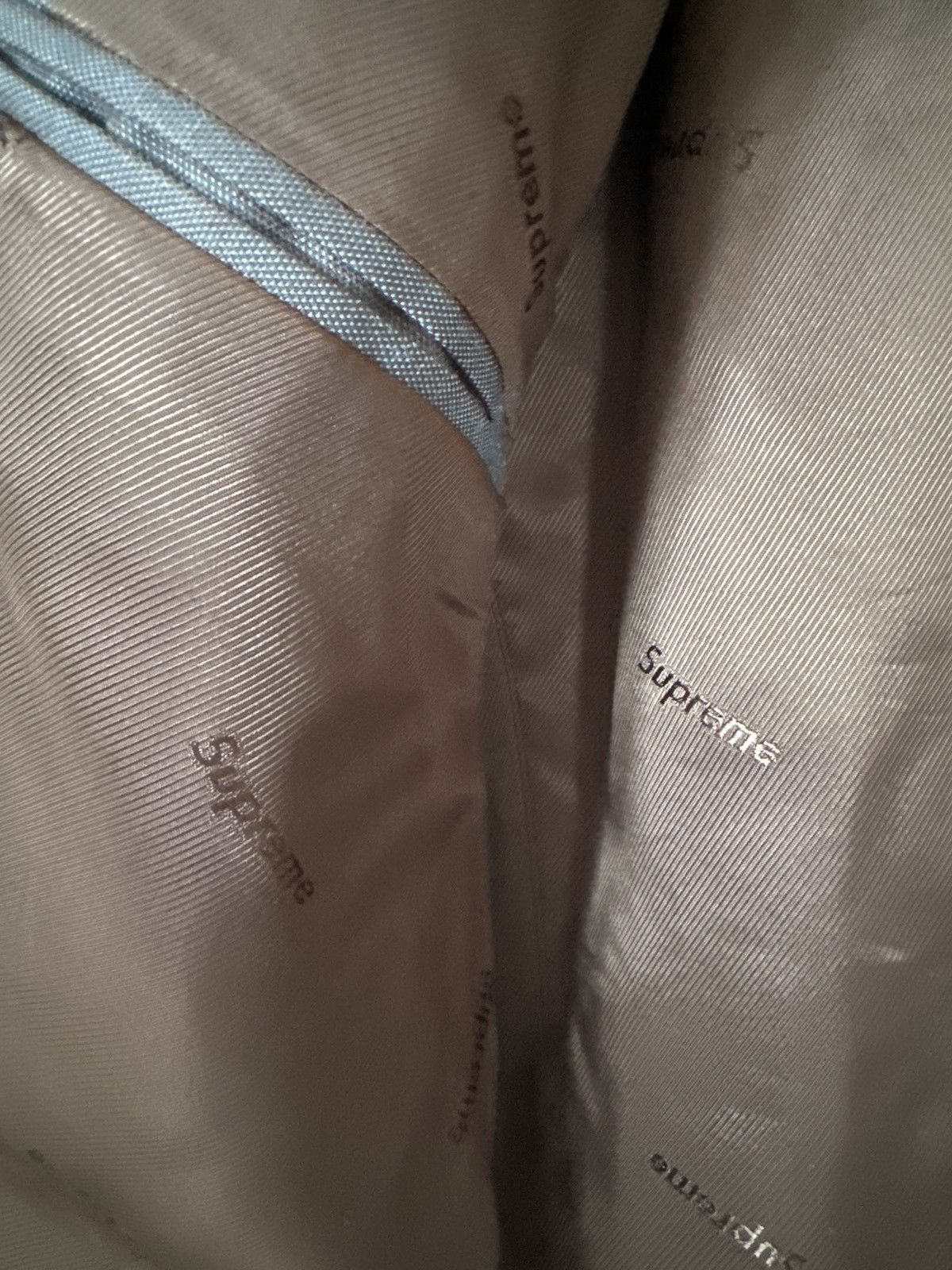 Supreme Supreme Sharkskin Suit S/L AW2019 Size 34R - 9 Thumbnail