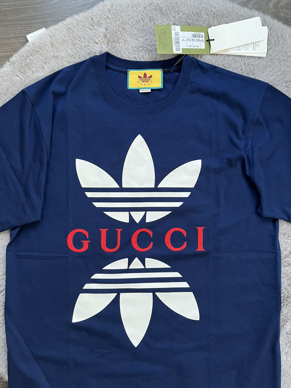 Adidas × Gucci Gucci x adidas t-shirt | Grailed