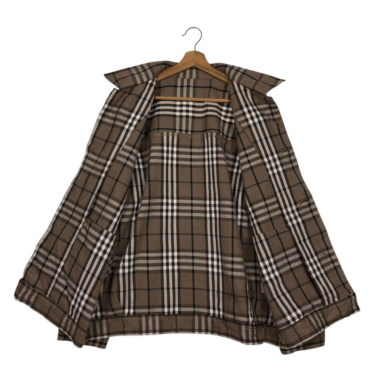 Japanese Brand 🔥VINTAGE CHORE WORK JACKET TARTAN DESIGN GU ISSEY MIYAKE Size US L / EU 52-54 / 3 - 15 Thumbnail