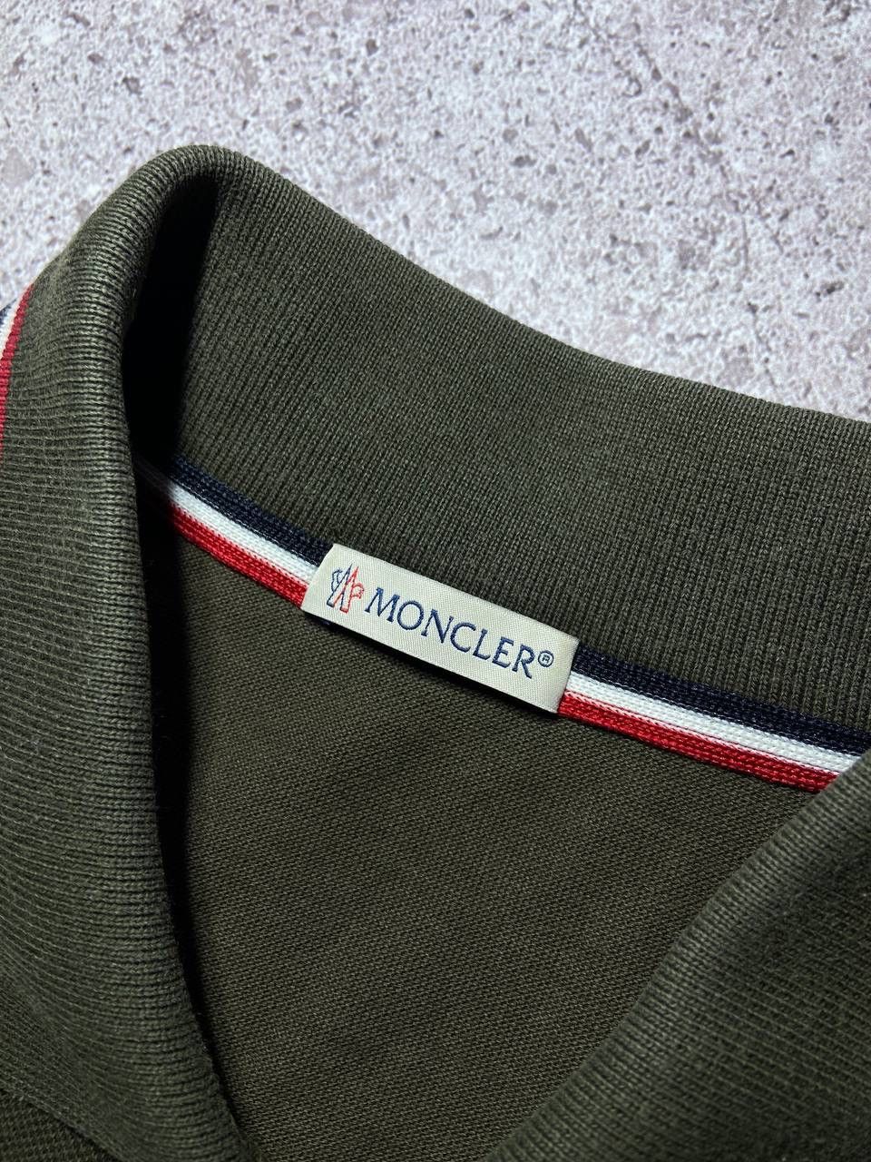 Moncler Moncler Green Polo T-Shirt Basic small logo Size US M / EU 48-50 / 2 - 5 Thumbnail