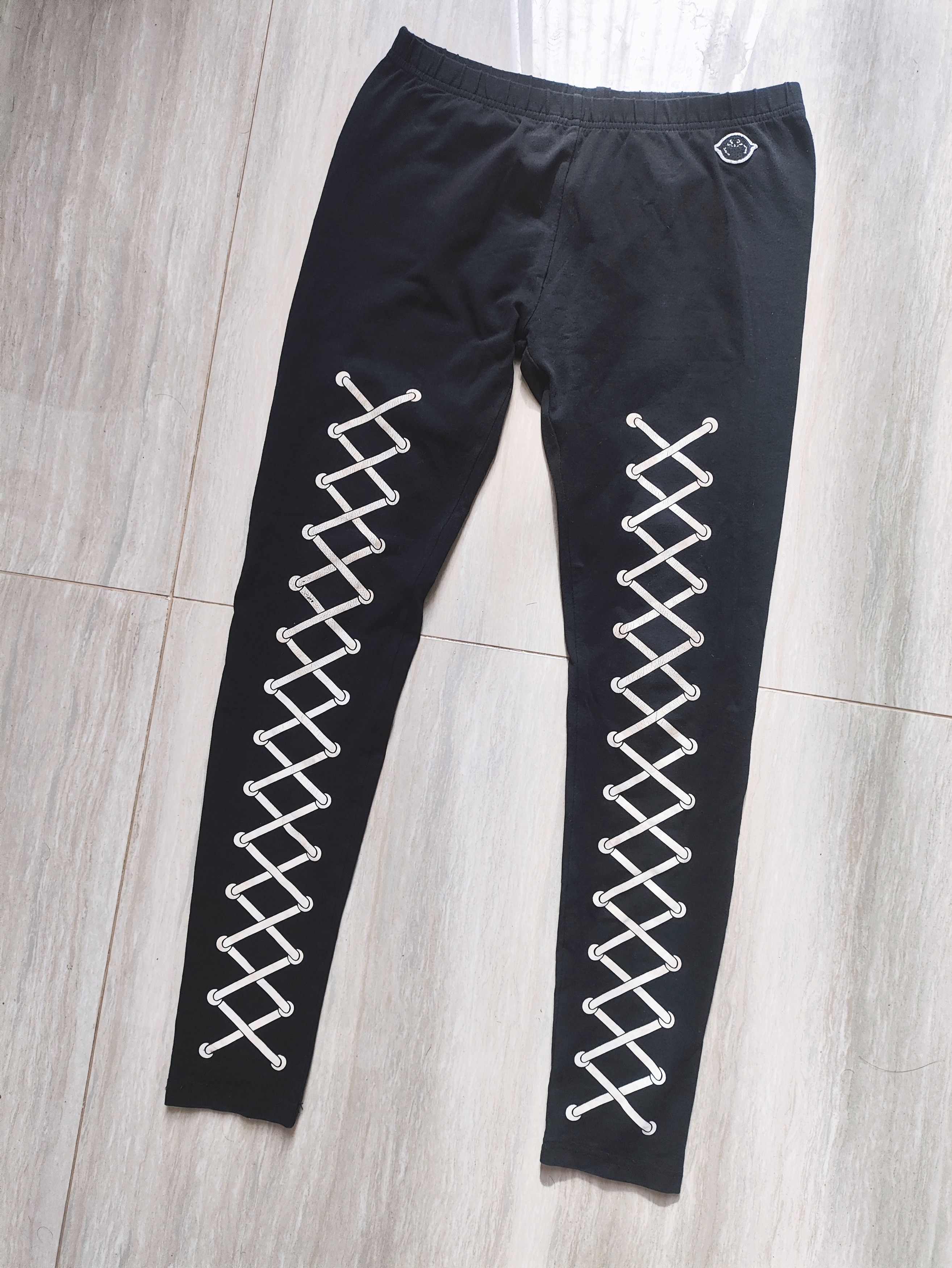 20471120 hyoma strap print leggings Size 26" / US 2 / IT 38 - 2 Thumbnail