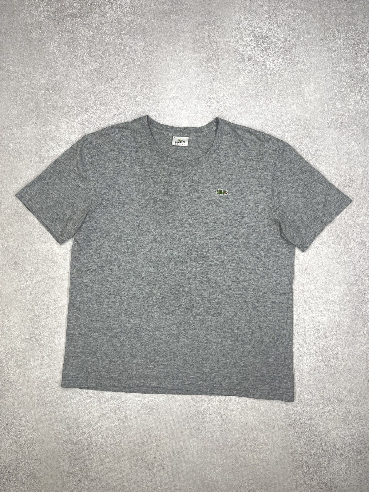 Lacoste Mens Lacoste Sport Basic T Shirt Grey Size L Size US L / EU 52-54 / 3 - 2 Thumbnail