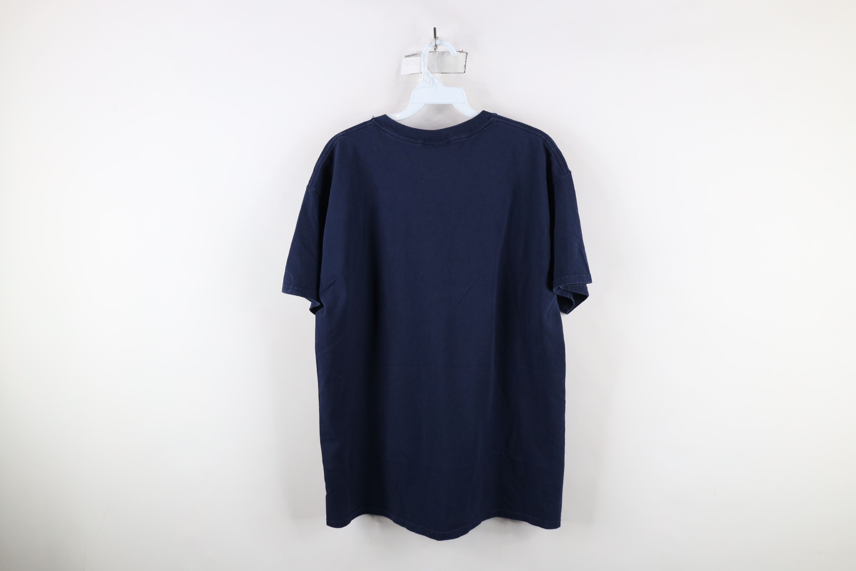 Vintage Vintage 90s Out Kent State University T-Shirt Blue Cotton Size US L / EU 52-54 / 3 - 7 Thumbnail