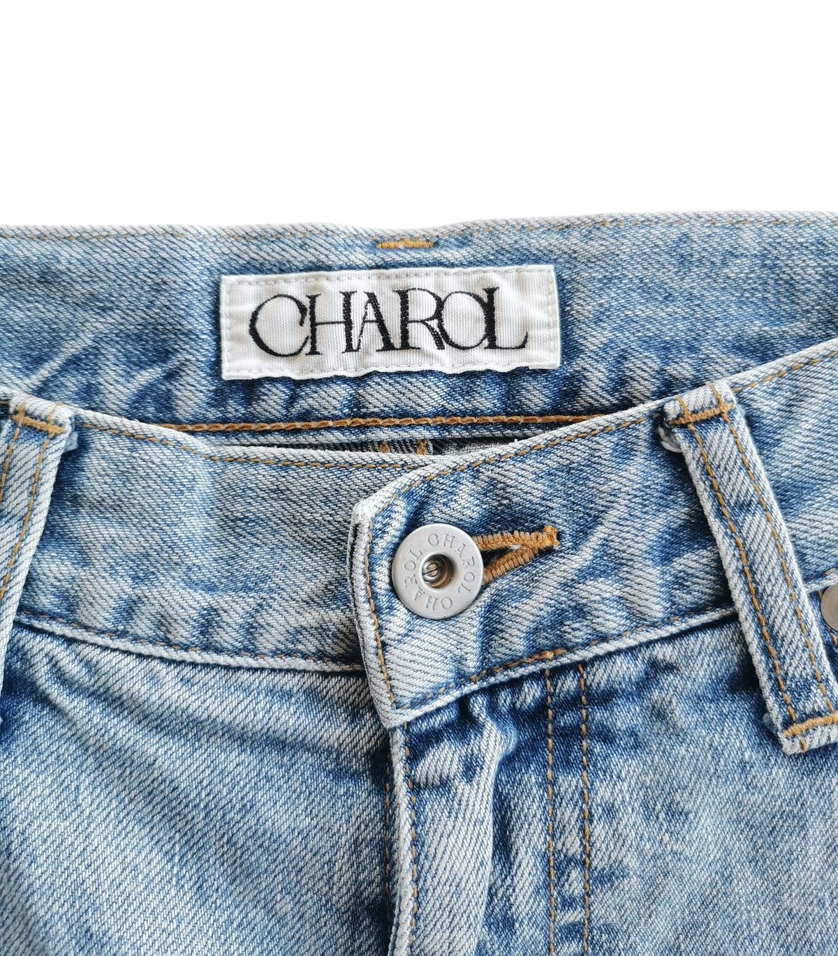 Vintage Charol Wide Open Jeans Size 26" / US 2 / IT 38 - 8 Thumbnail