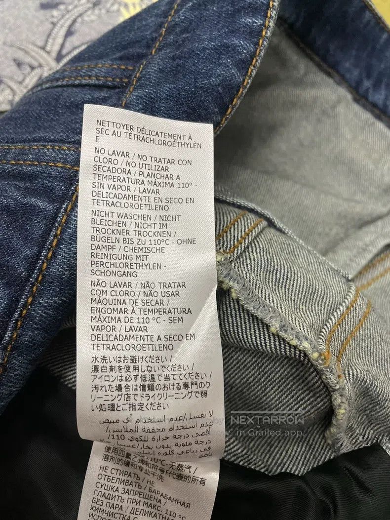 Alexander McQueen Alexander Mcqueen Stitched denim jacket Size S / US 4 / IT 40 - 6 Thumbnail