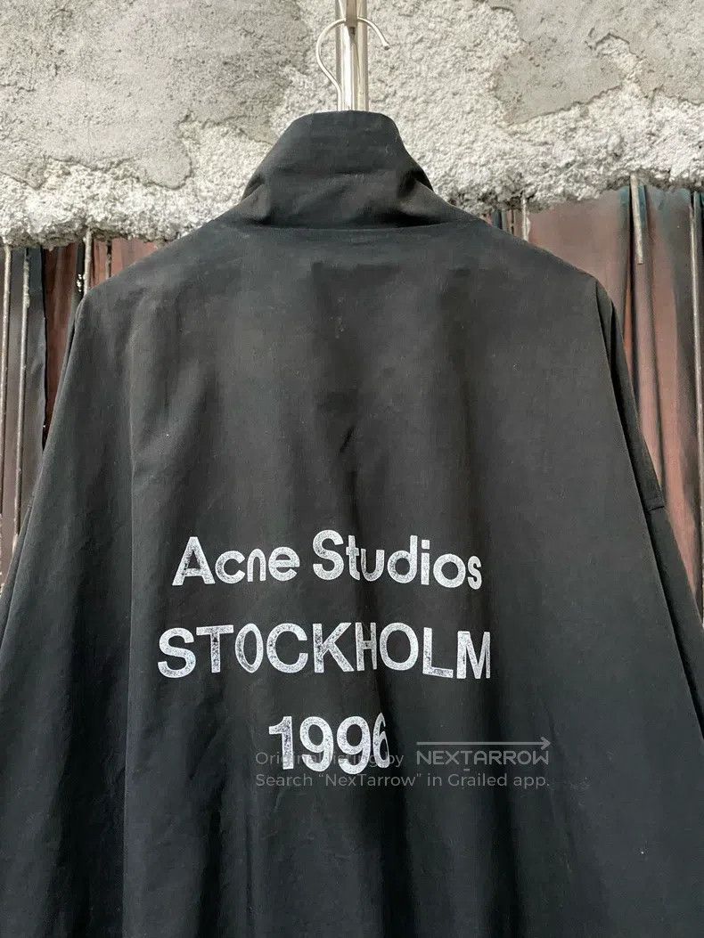 Acne Studios Acne Studios 1996 water-washed distressed lettering zipper Size US M / EU 48-50 / 2 - 3 Thumbnail