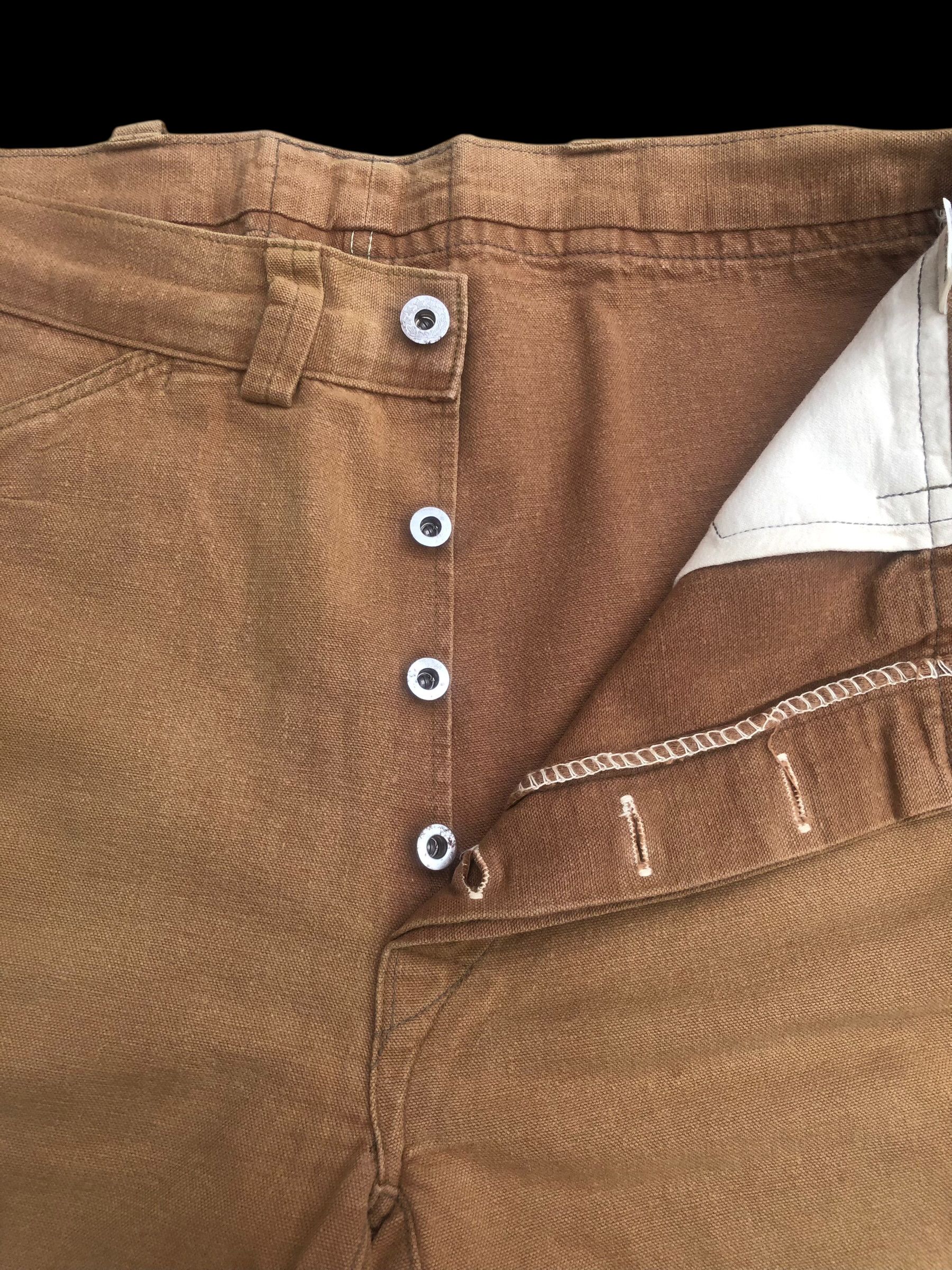 Warehouse & Co. 🔥HELLER'S CAFE by WAREHOUSE & CO Duck Carpenter Pants Size US 31 - 9 Thumbnail