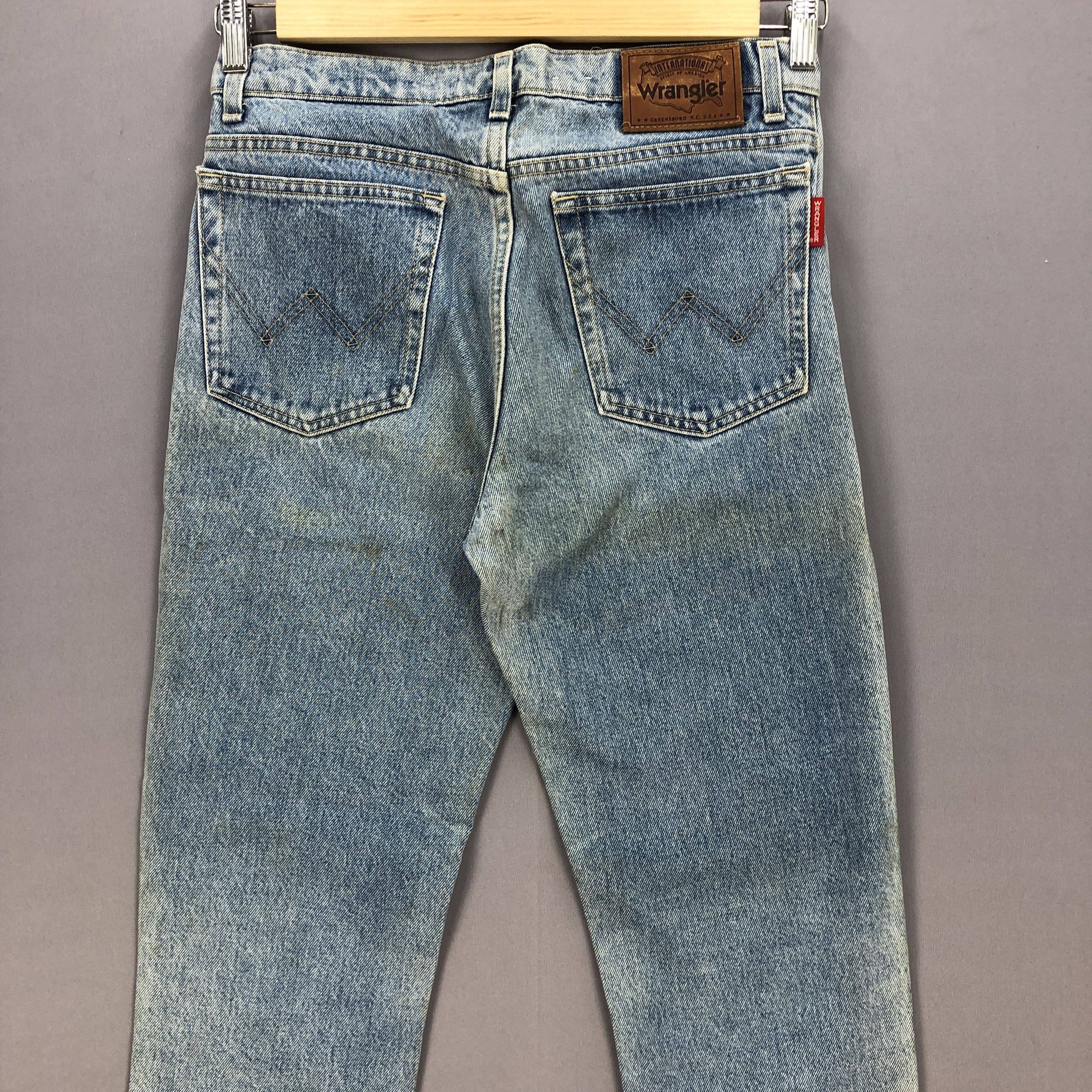 Wrangler Vintage Wrangler Sun Faded Jeans Wrangler Light Wash Denim Size US 30 / EU 46 - 4 Thumbnail
