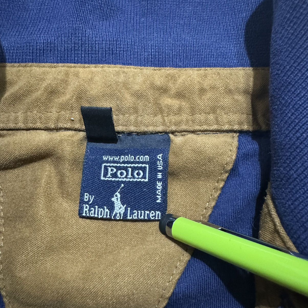 Polo Ralph Lauren × Vintage Vintage Polo Ralph Lauren Blue Polo Shirt Men’s Pony Classic Size US XL / EU 56 / 4 - 4 Thumbnail