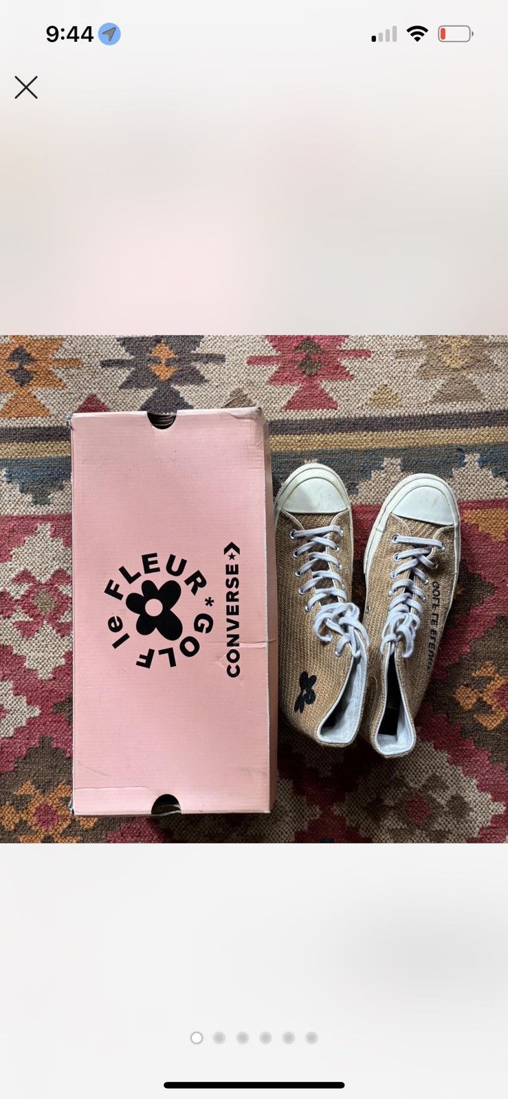 Converse × Golf le Fleur Golf le fleur x converse Size US 9 / EU 42 - 1 Thumbnail