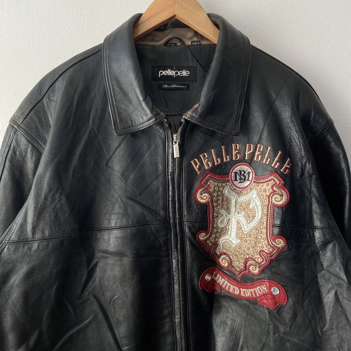 Pelle Pelle Pelle Pelle Leather Jacket Size US XXL / EU 58 / 5 - 3 Thumbnail