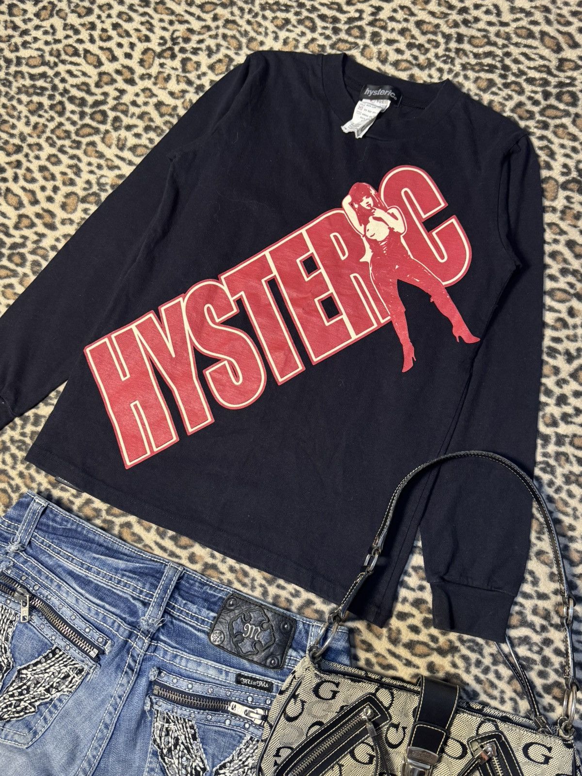 Hysteric Glamour 90s Vintage Hysteric Glamour longsleeve Size ONE SIZE - 4 Thumbnail