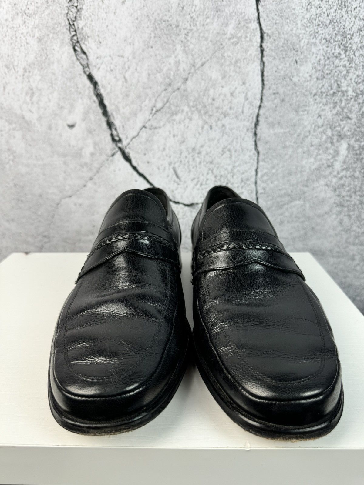 Leather Vintage Luxury Leather Casual Loafers Hype Rare Y2k Size US 11 / EU 44 - 5 Thumbnail