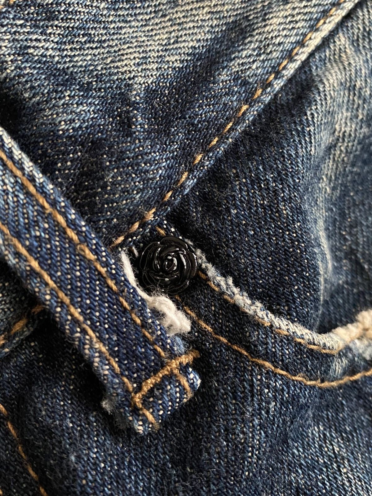 GOSTAR DE FUGA Fuga - Coated Bootcut Jeans Size US 30 / EU 46 - 6 Thumbnail