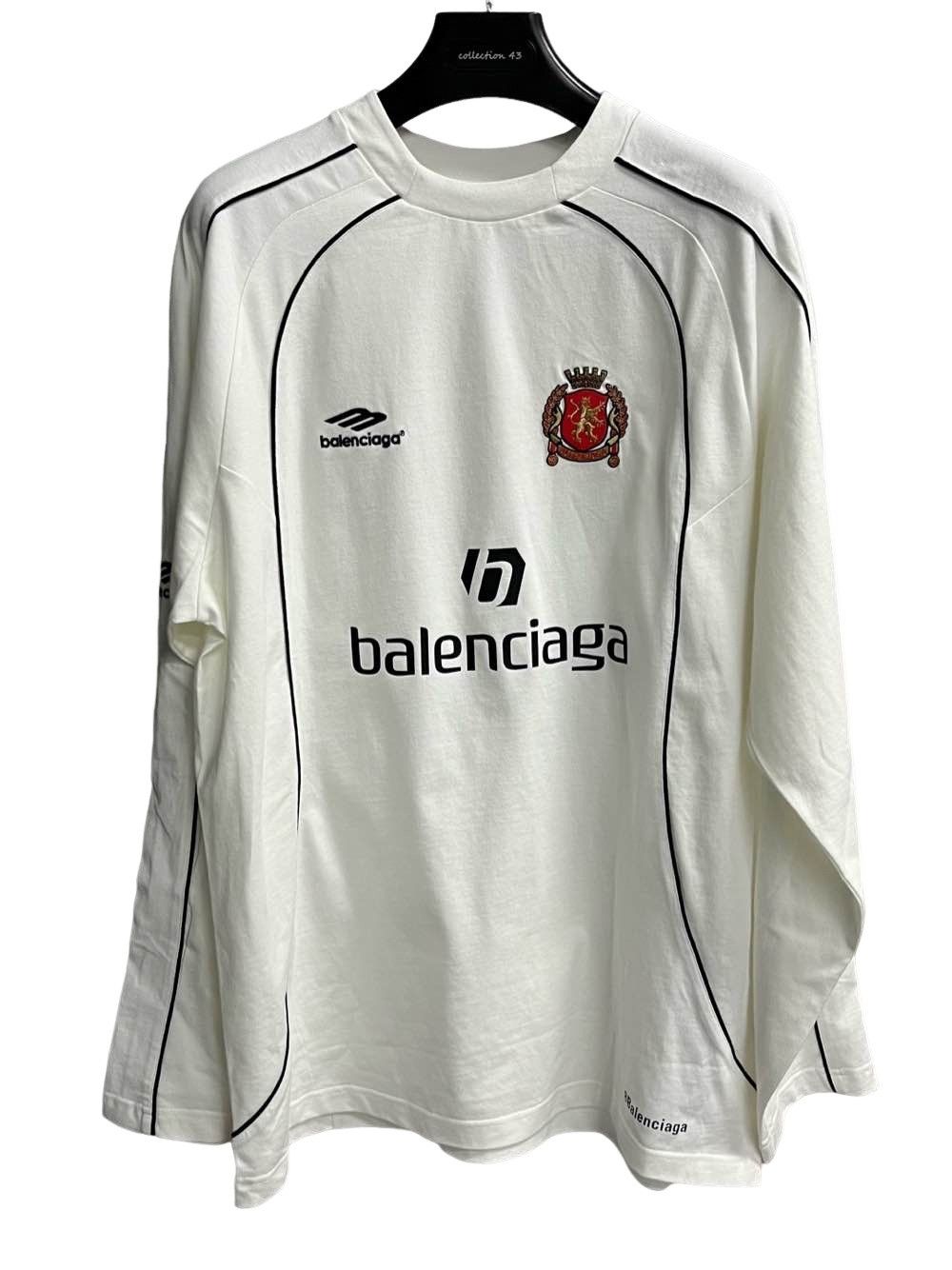 Balenciaga Balenciaga Tokyo Long Sleeve Soccer Jersey | Grailed