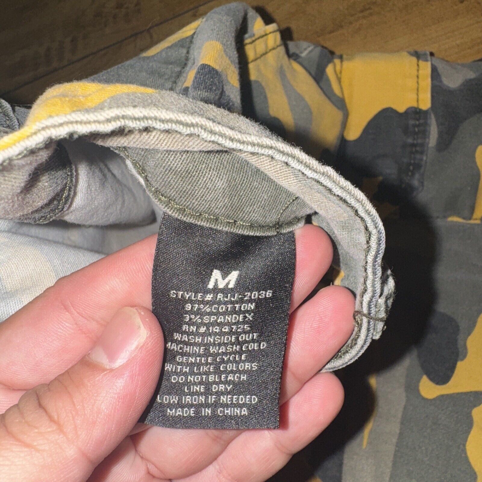 Japanese Brand American Bazi Women’s Camo Jogger Pants 28x30 Green Size 28" / US 6 / IT 42 - 4 Thumbnail