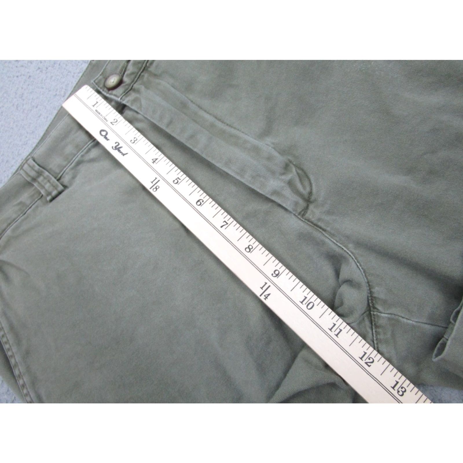 Eddie Bauer Eddie Bauer Cargo Pants Men 34 Green Cotton Casual Outdoor Utility Workwear Regular Fit Size US 34 / EU 50 - 5 Thumbnail
