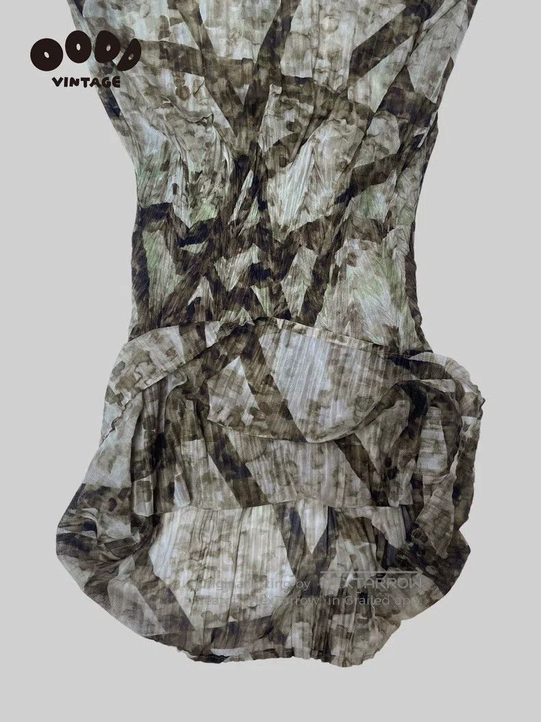 Issey Miyake Issey Miyake Ruffle Dress Size L / US 10 / IT 46 - 5 Thumbnail